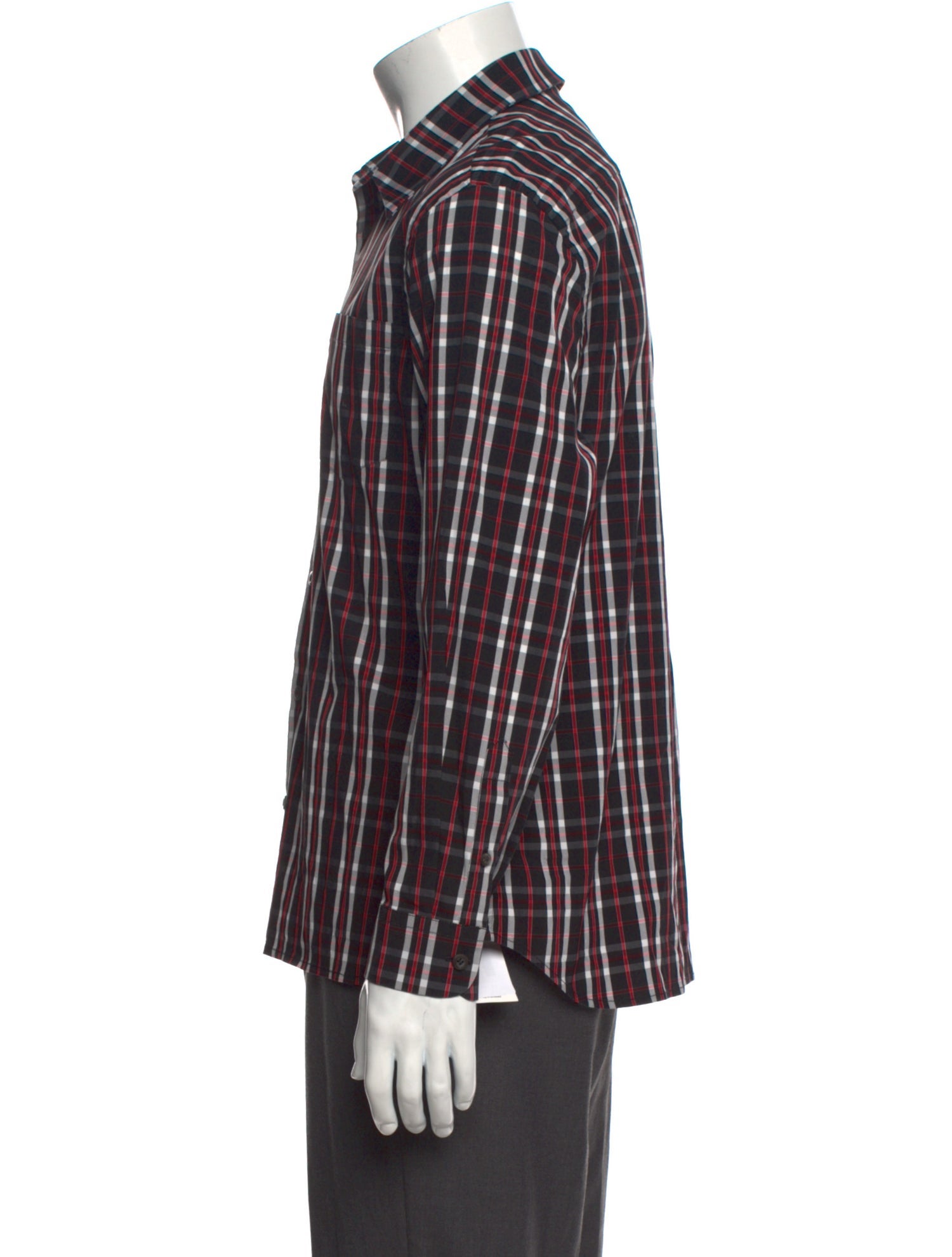 Prada 2017 Plaid Print Shirt