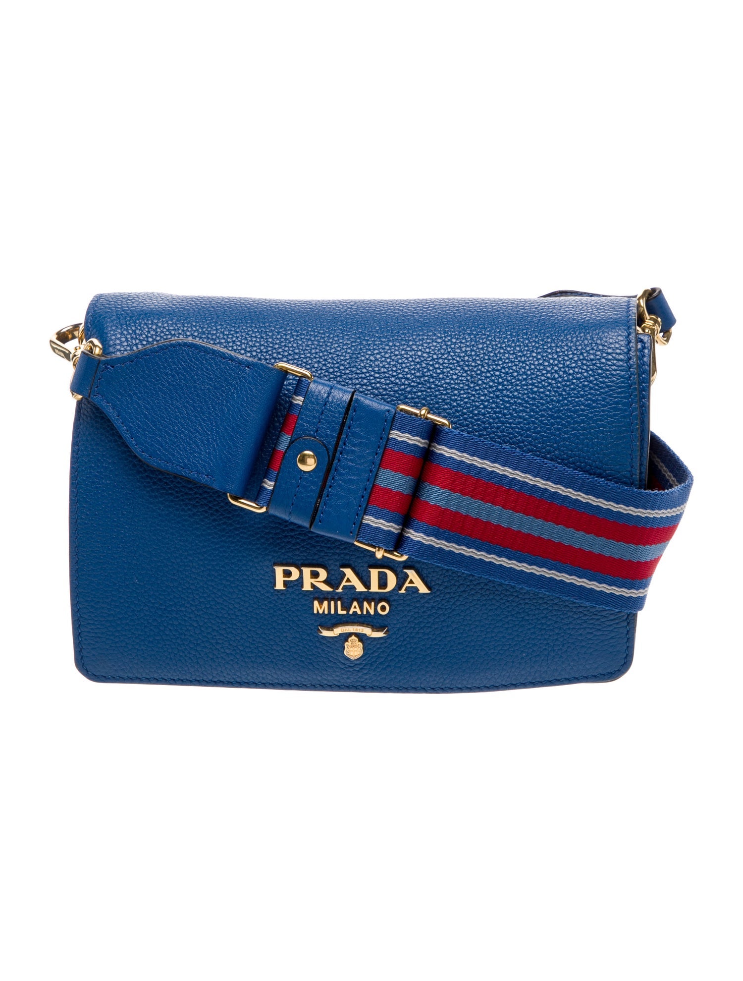Prada Vitello Daino Leather Crossbody Bag