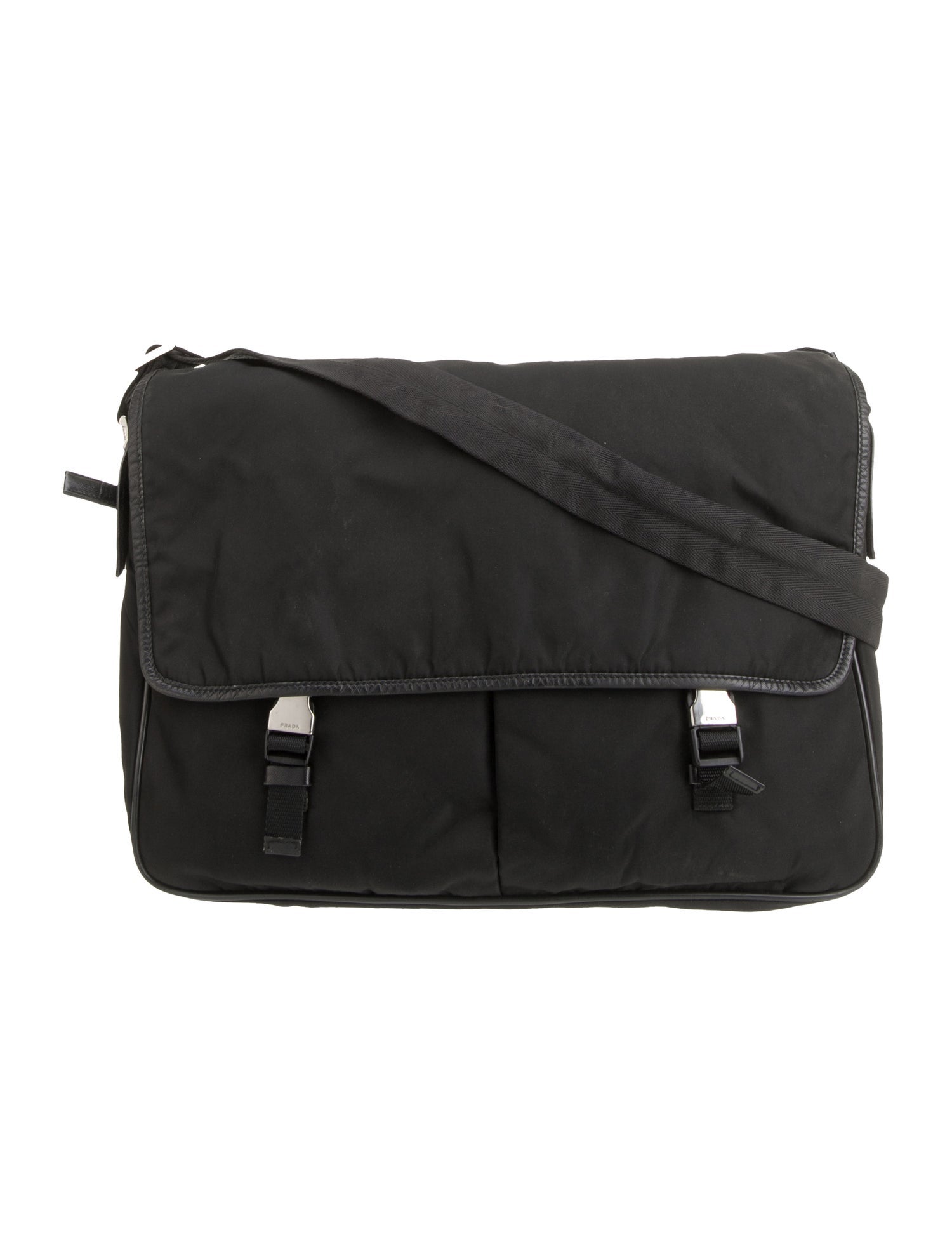 Prada Enameled Metal Triangle Louis Vuitton Sac Flanerie