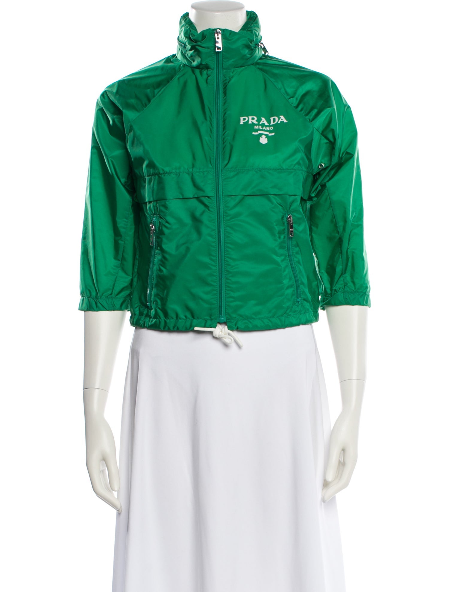 Prada 2021 Nylon Bomber Jacket