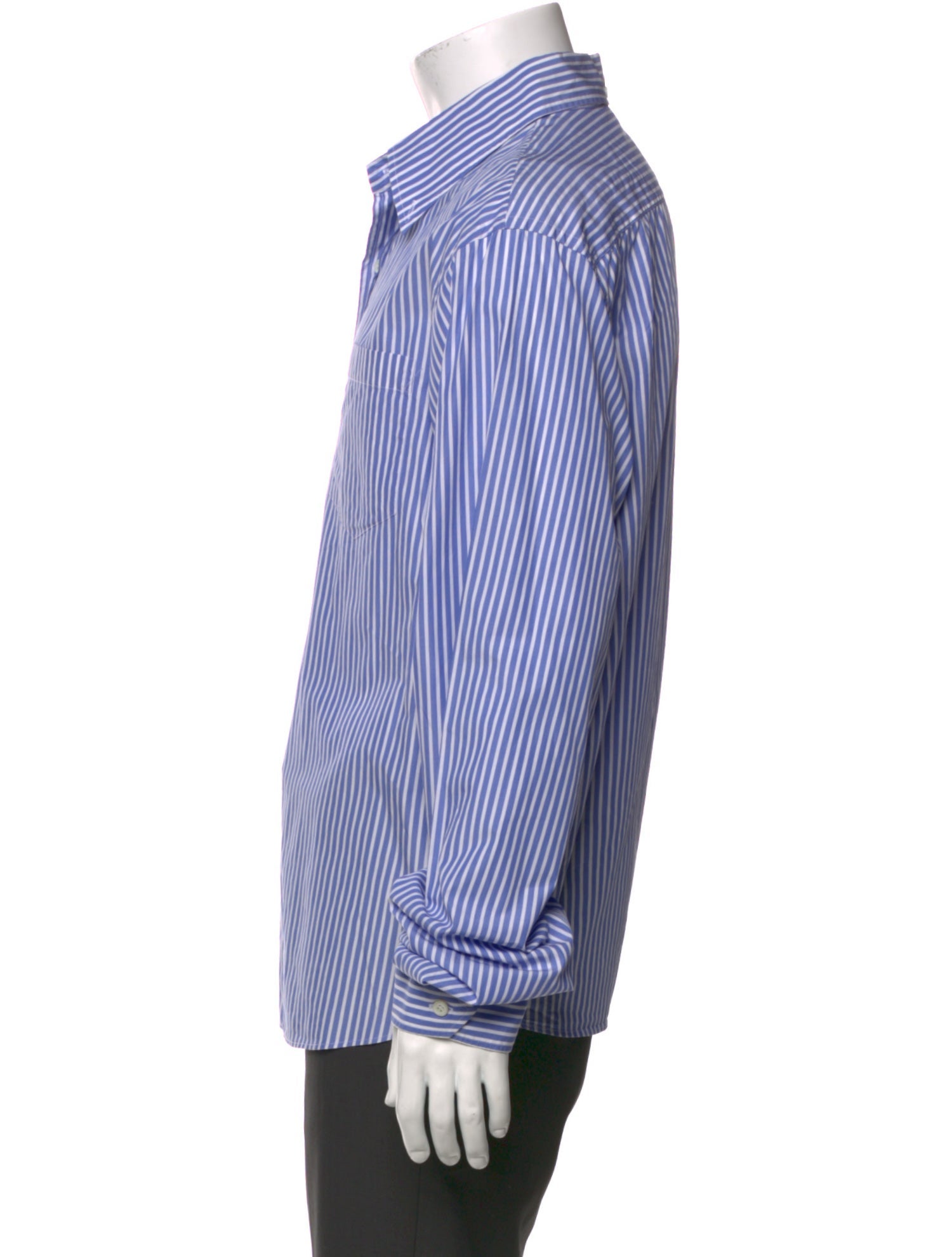 Prada 2017 Striped Dress Shirt