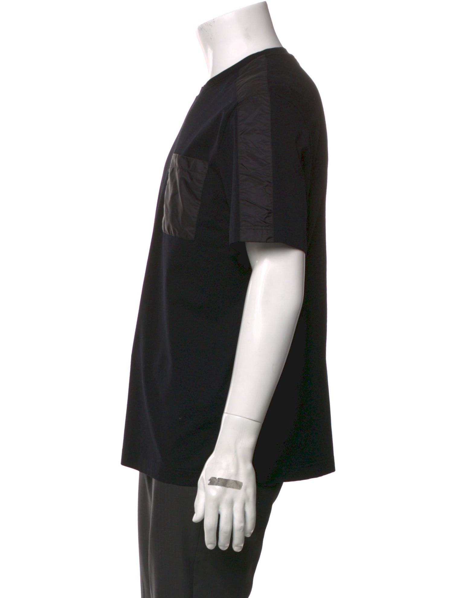 Prada 2016 Enameled Metal Triangle T-Shirt