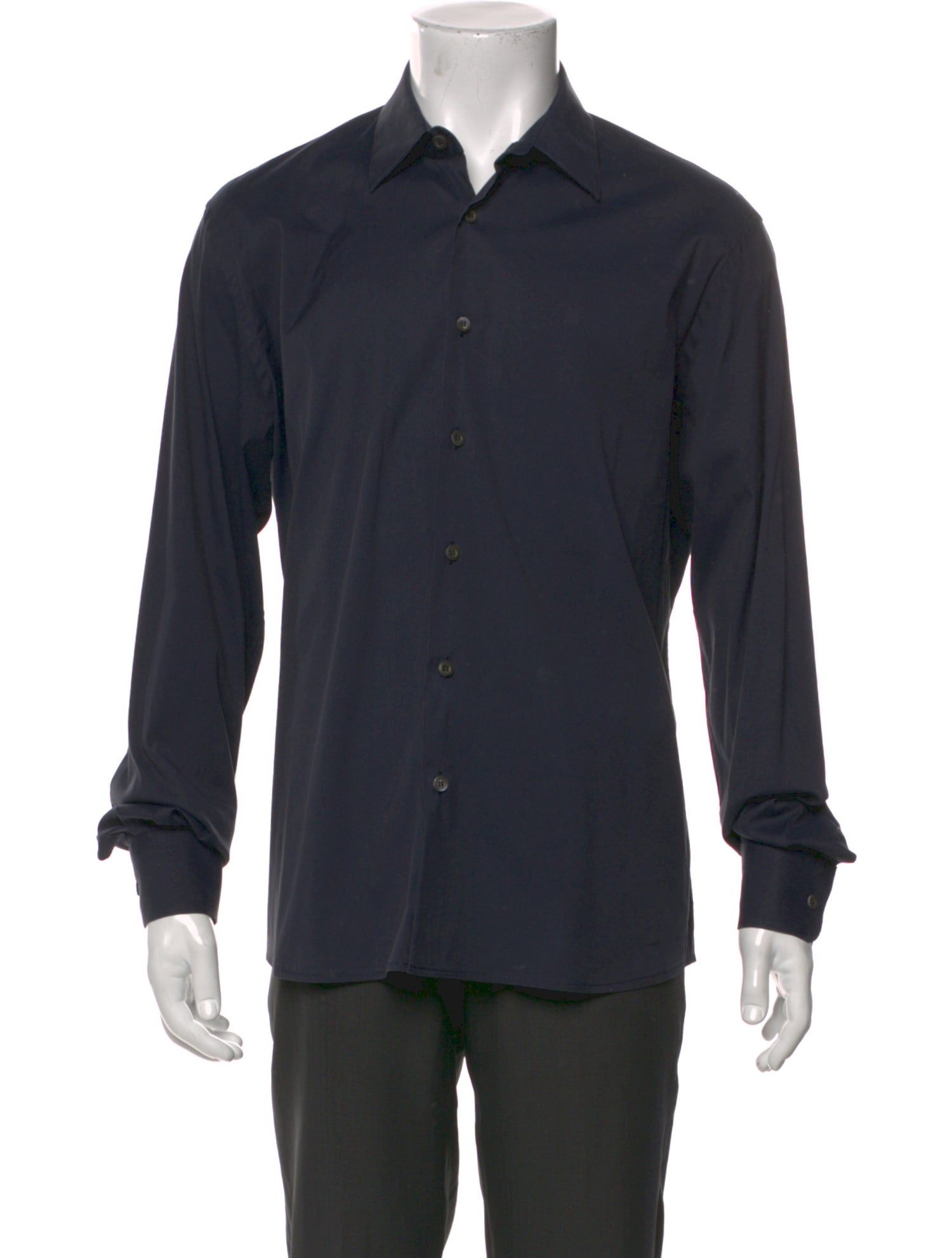 Prada Long Sleeve Dress Shirt