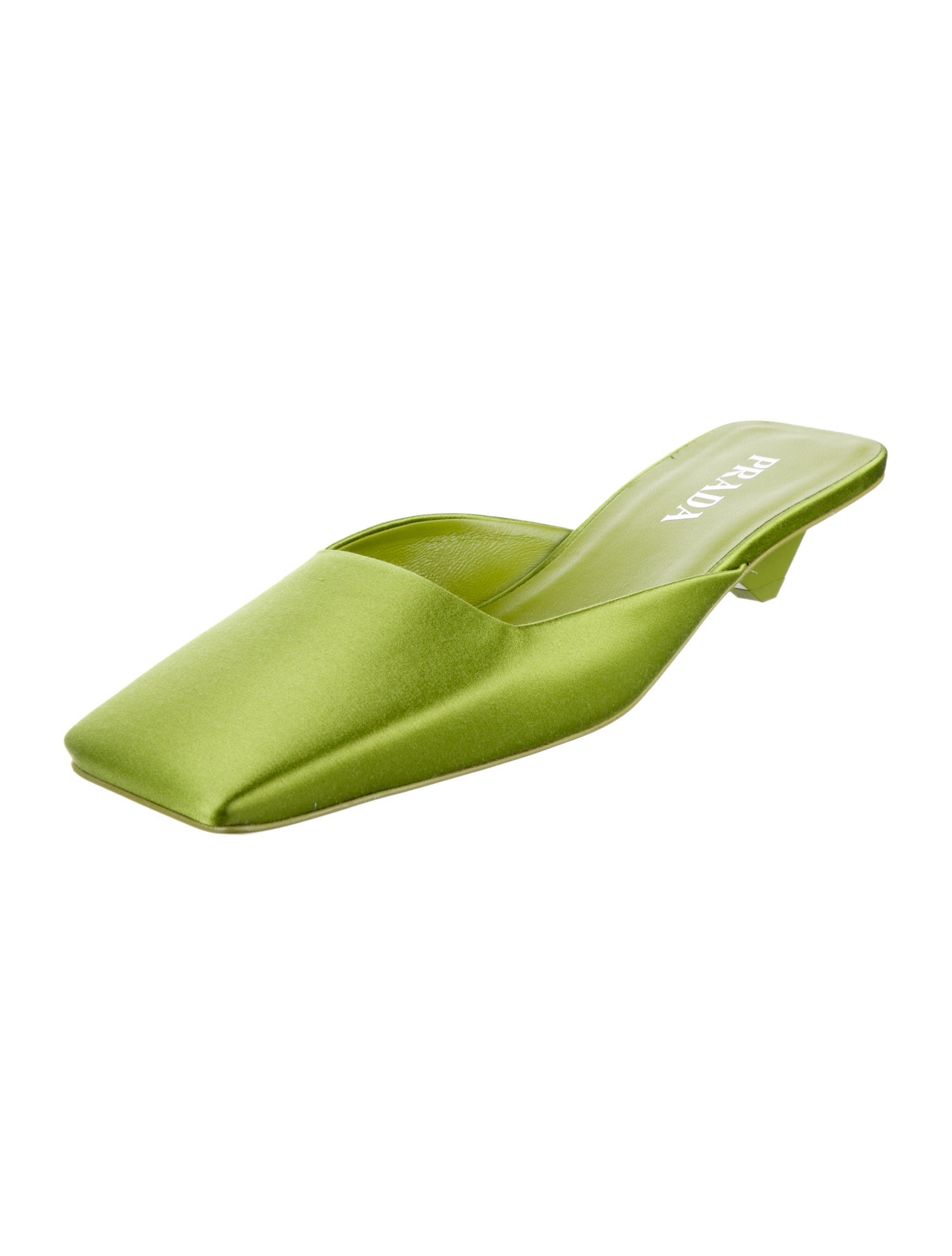 Prada Satin Mules