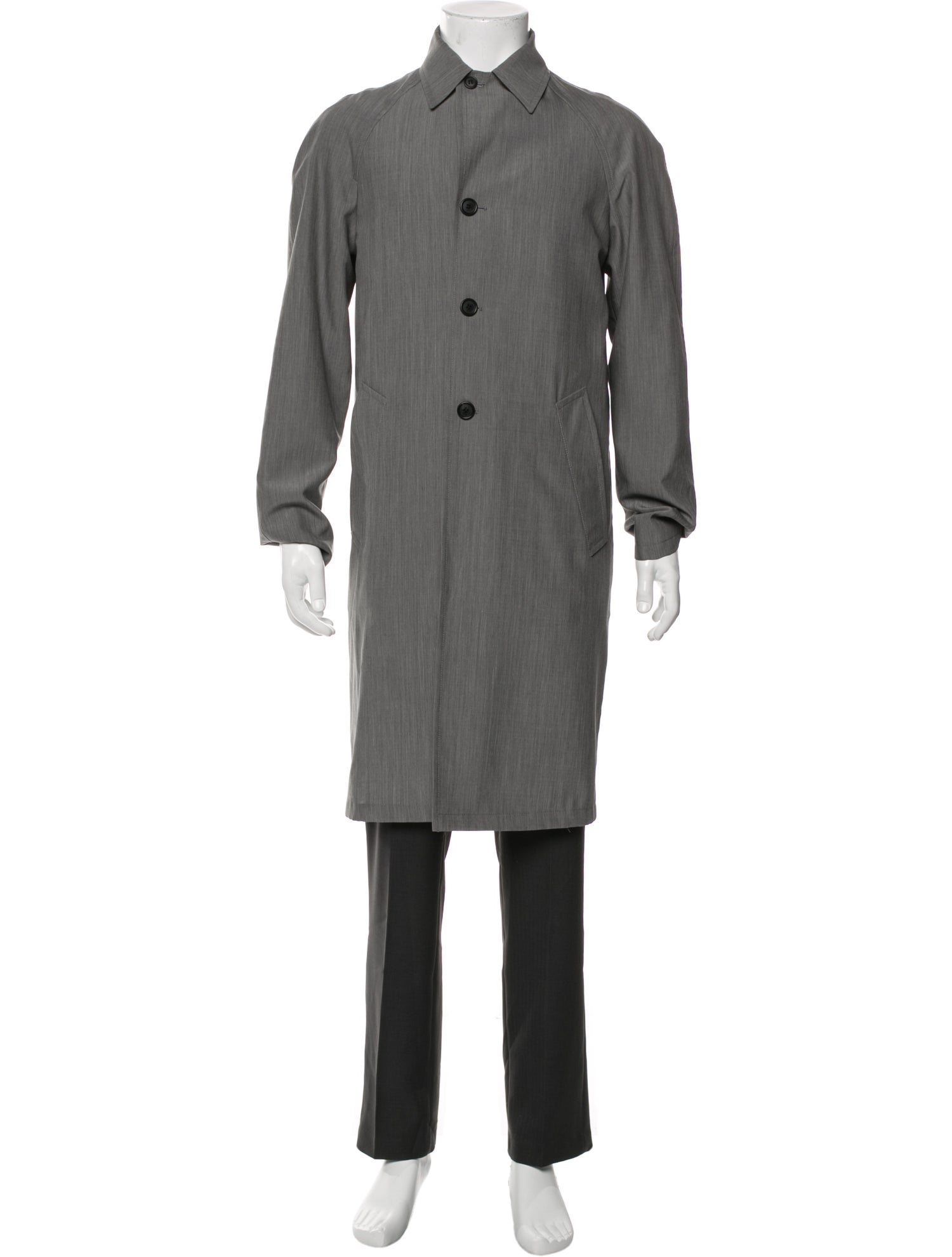 Prada 2022 Virgin Wool Trench Coat