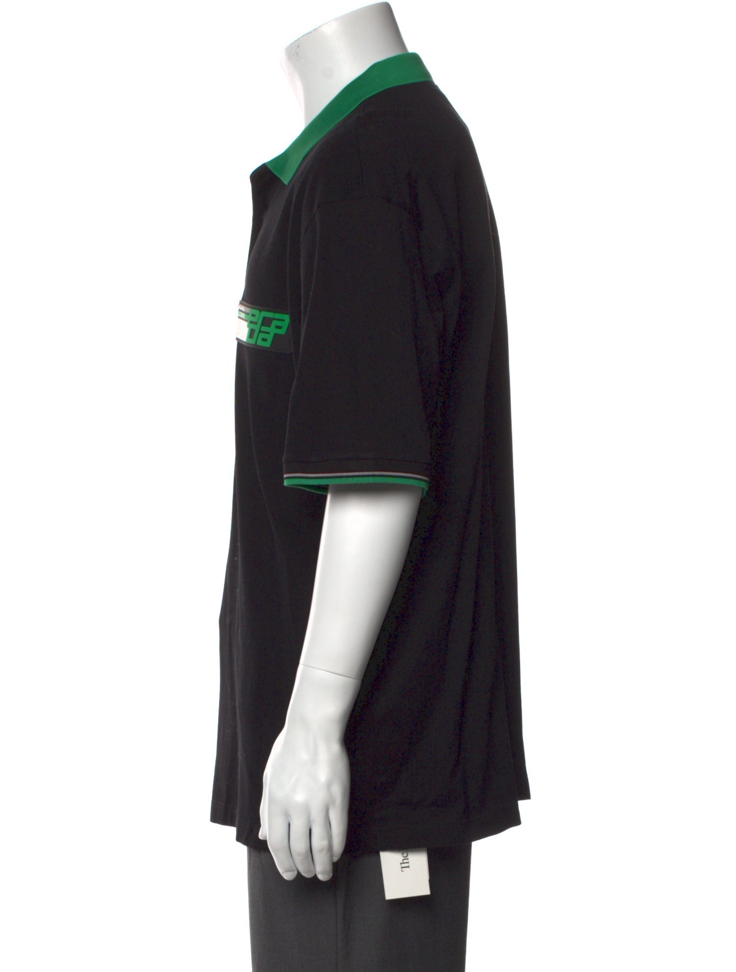 Prada 2018 Graphic Print Polo Shirt