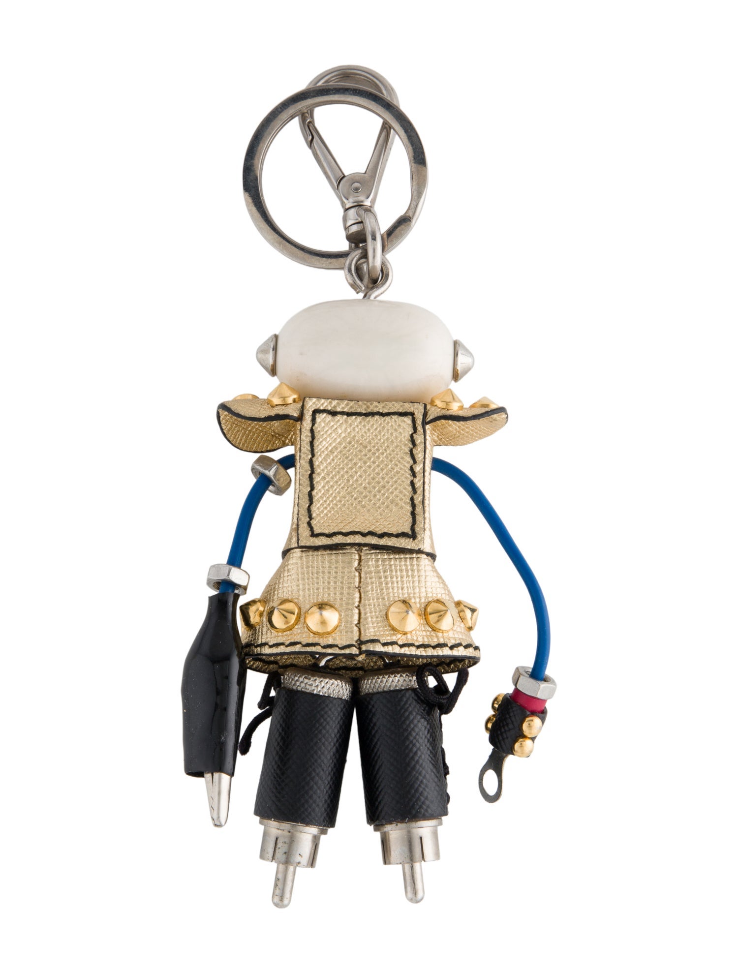 Prada Robot keychain