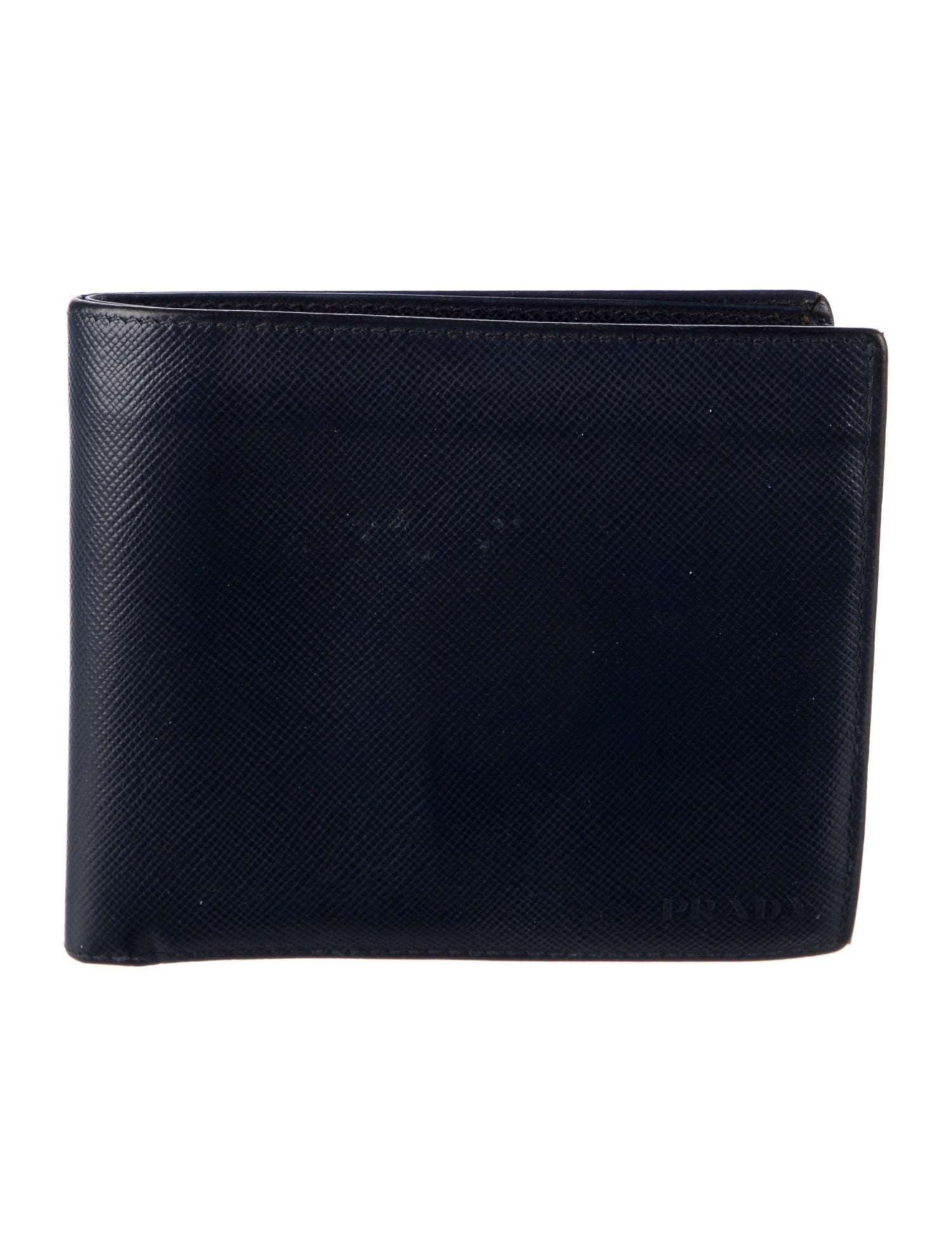 Prada Saffiano Lux Leather Bifold Wallet