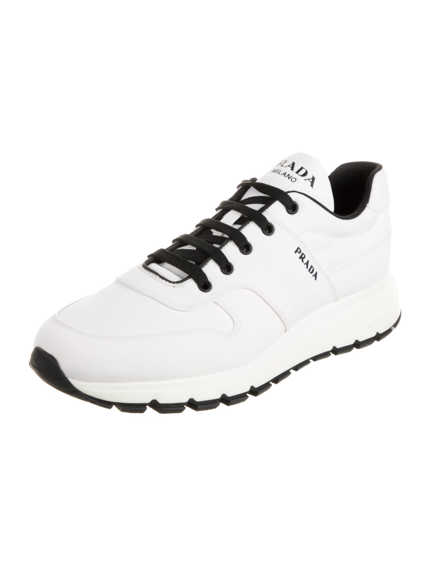 Prada Leather Sneakers