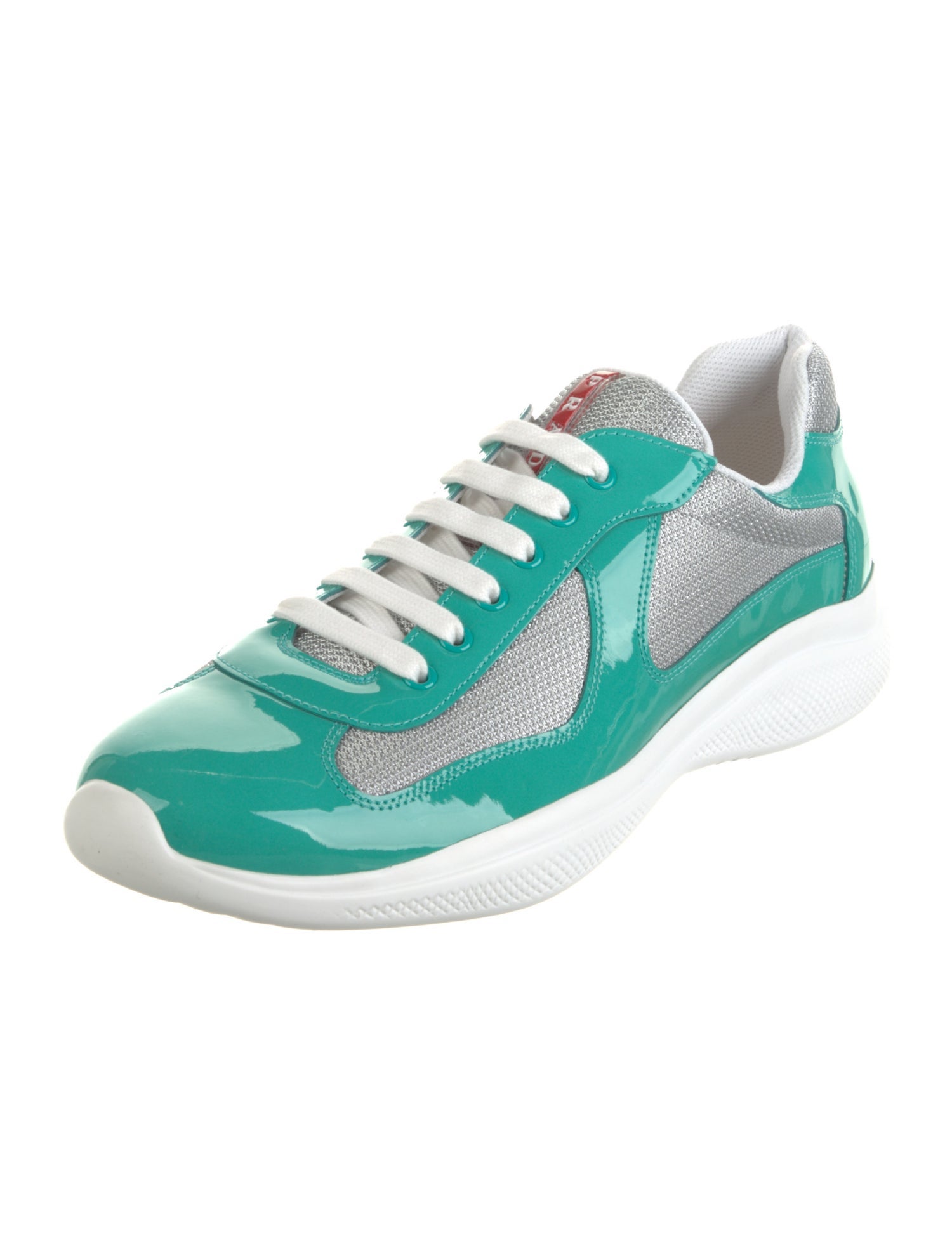 Prada Patent Leather Sneakers w/ Tags