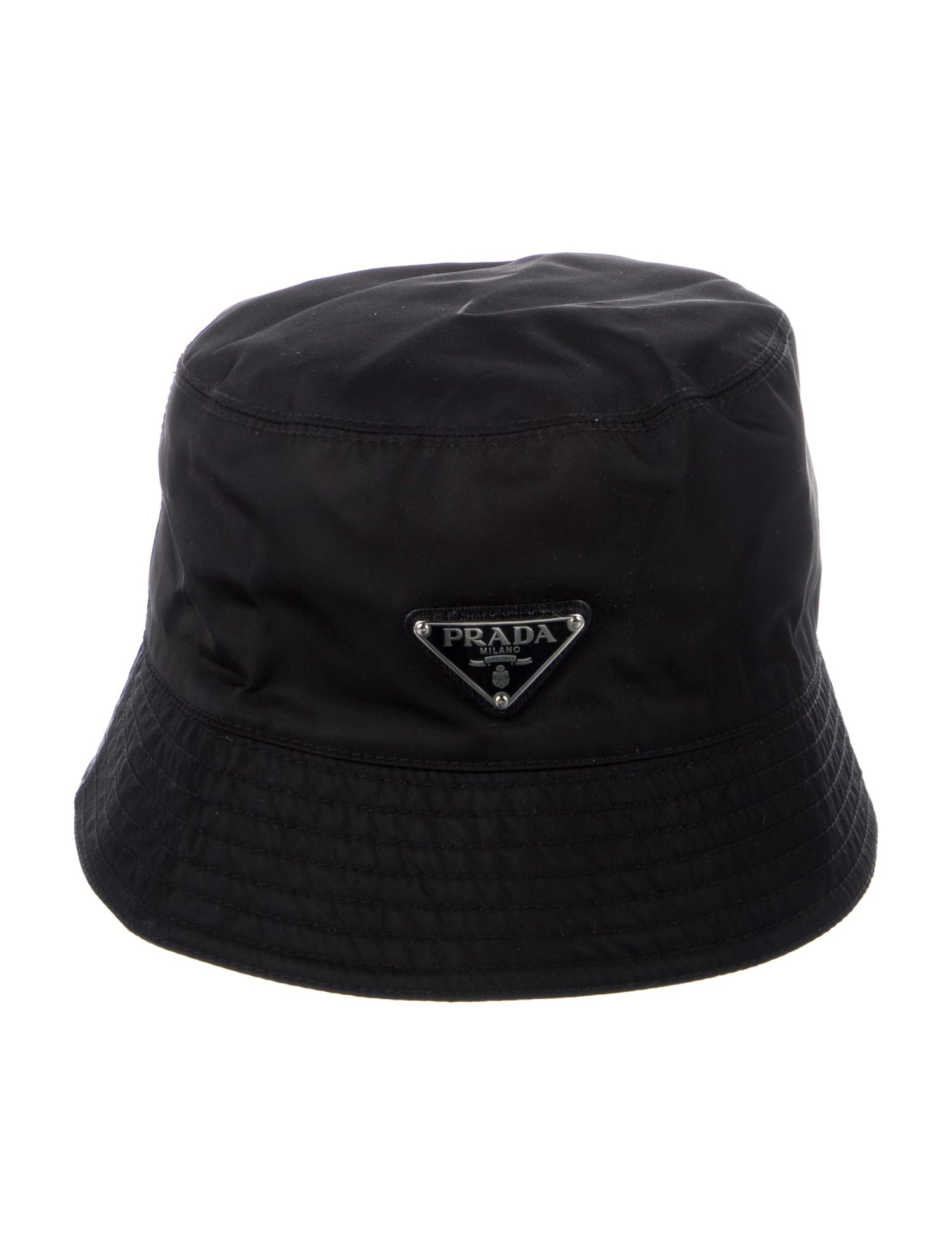 Prada Logo Nylon Baseball Hat