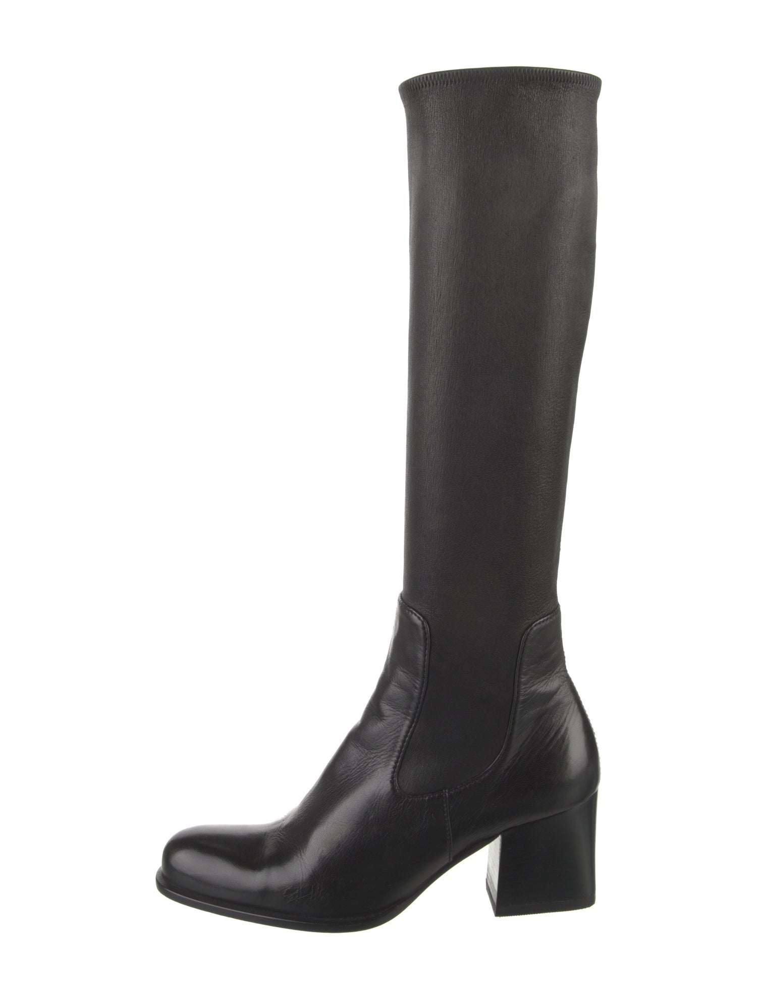 Prada Leather Riding Boots