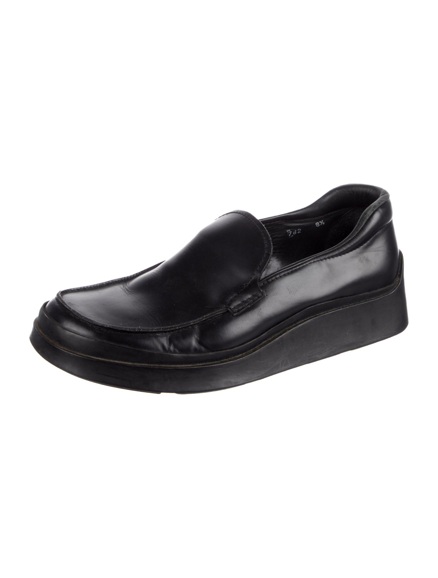 Prada Leather Loafers