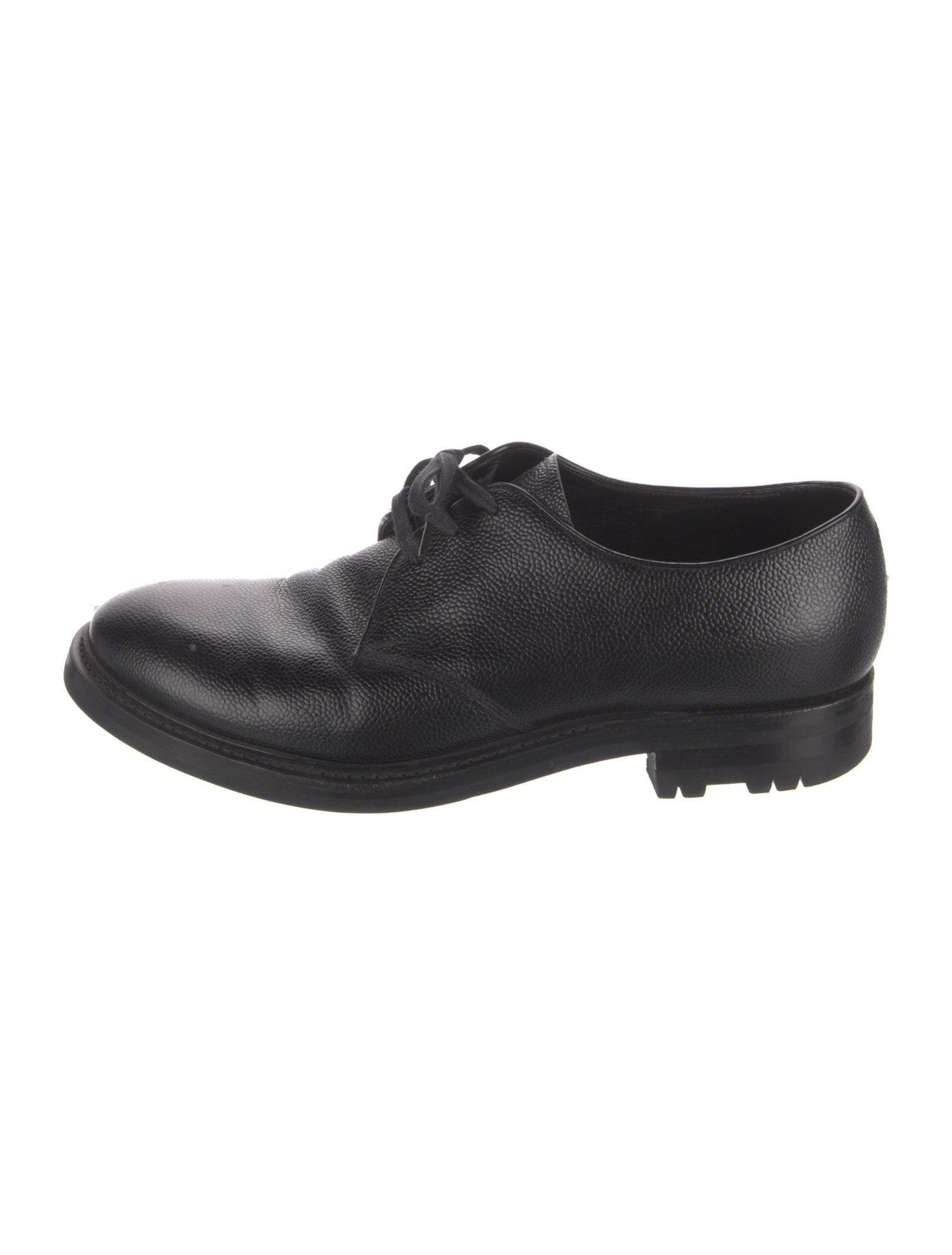 Prada Leather Derby Shoes