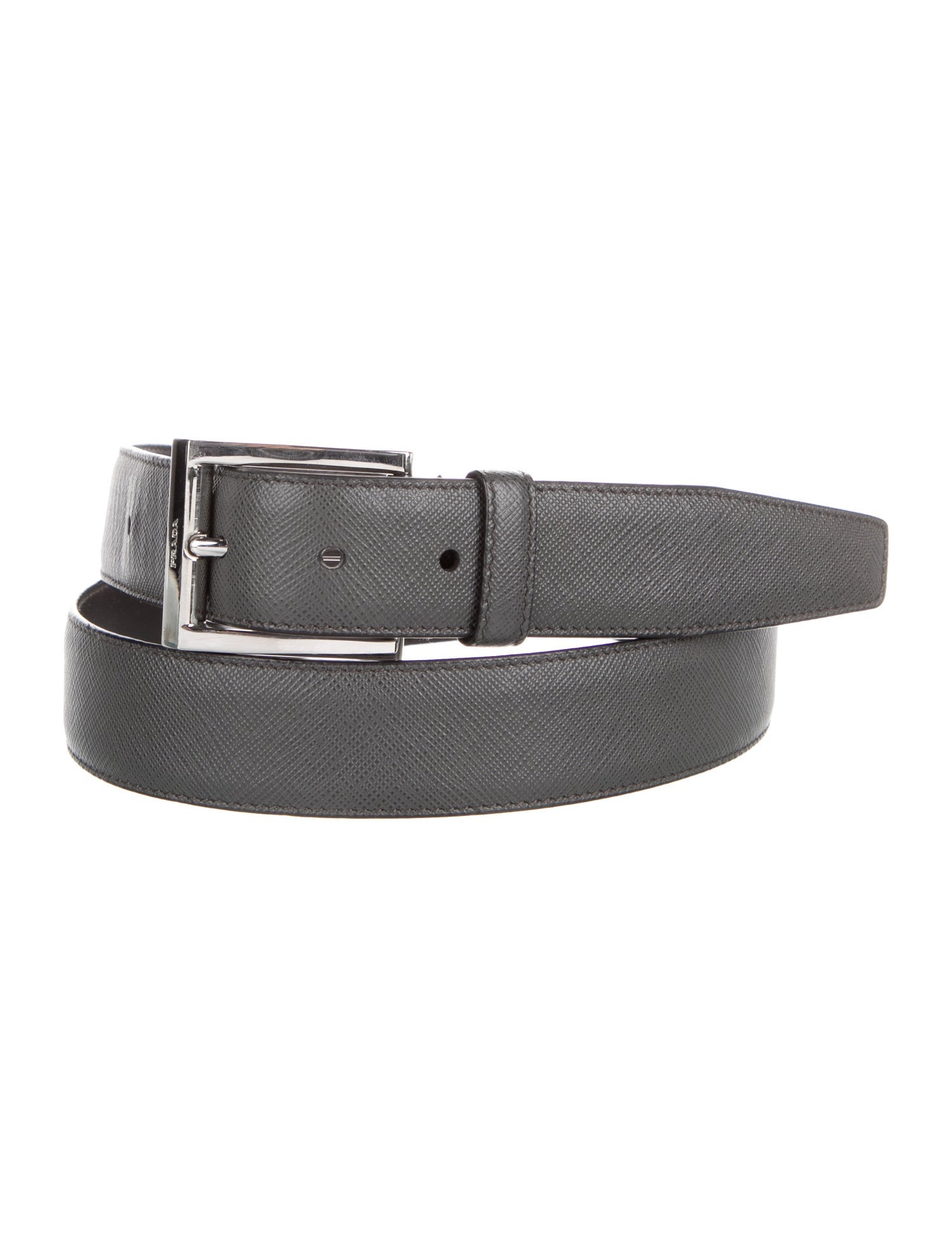 Prada Saffiano Lux Leather Waist Belt