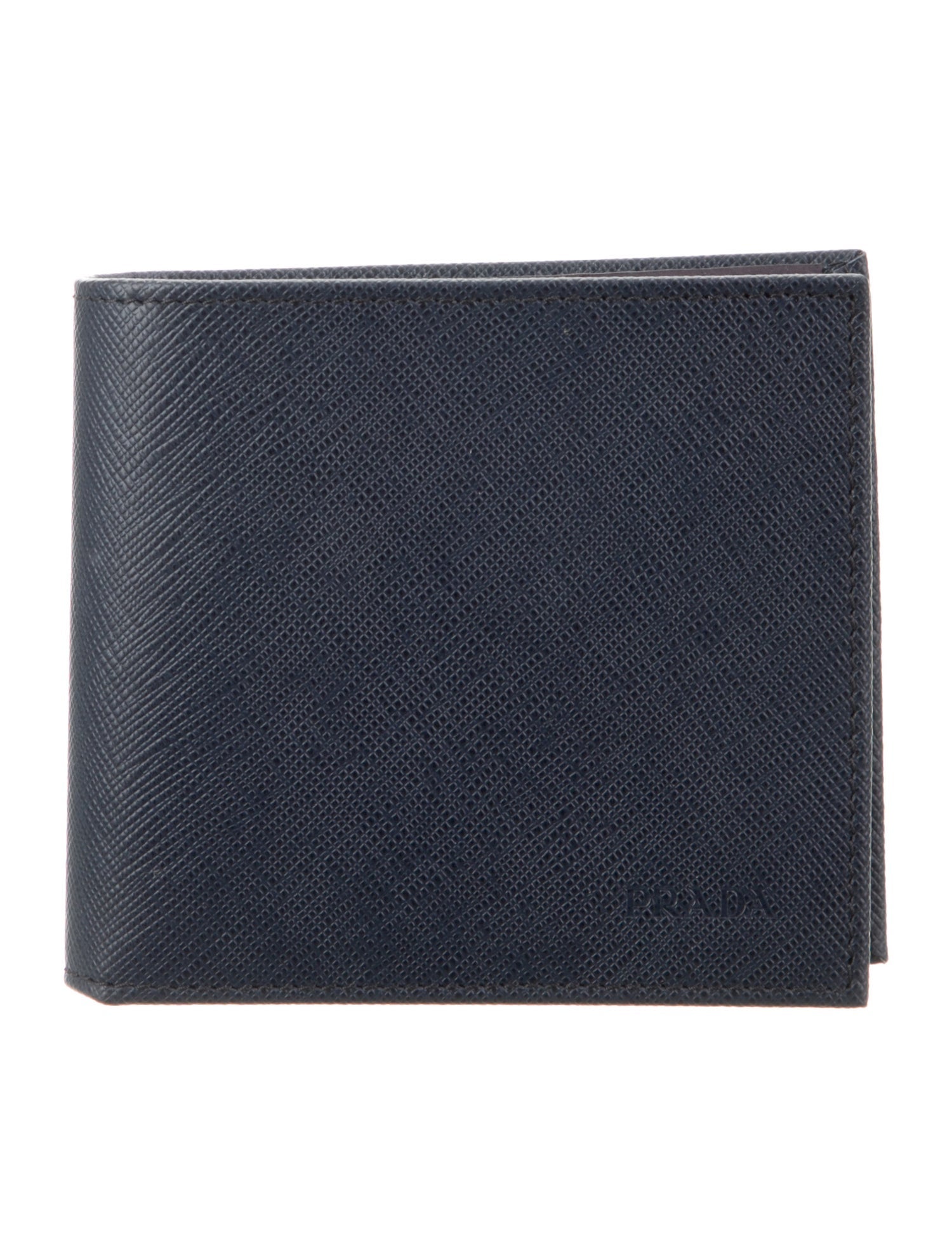 Prada Saffiano Cuir Leather Bifold Wallet
