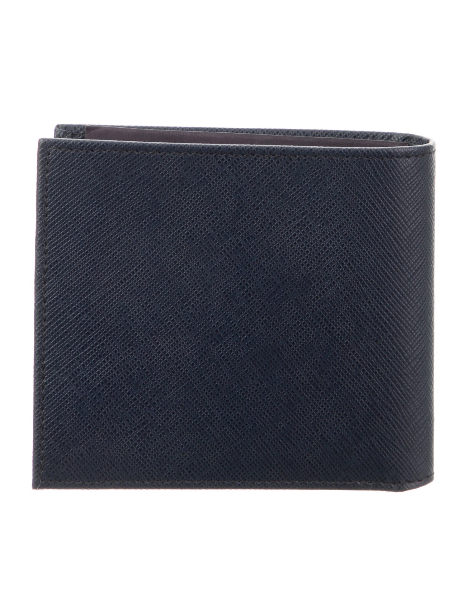 Prada Saffiano Cuir Leather Bifold Wallet