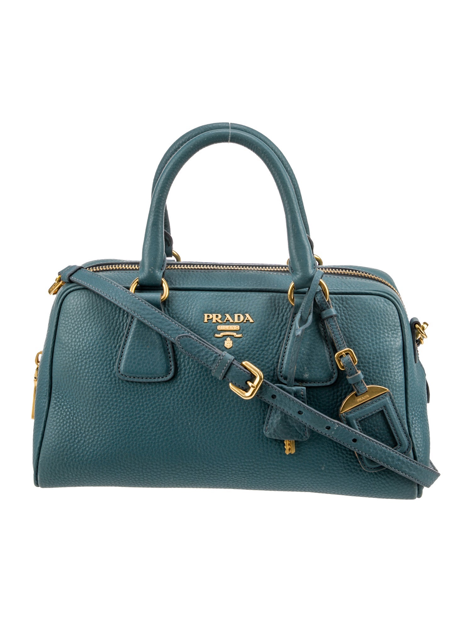 Prada Vitello Daino Leather Bauletto