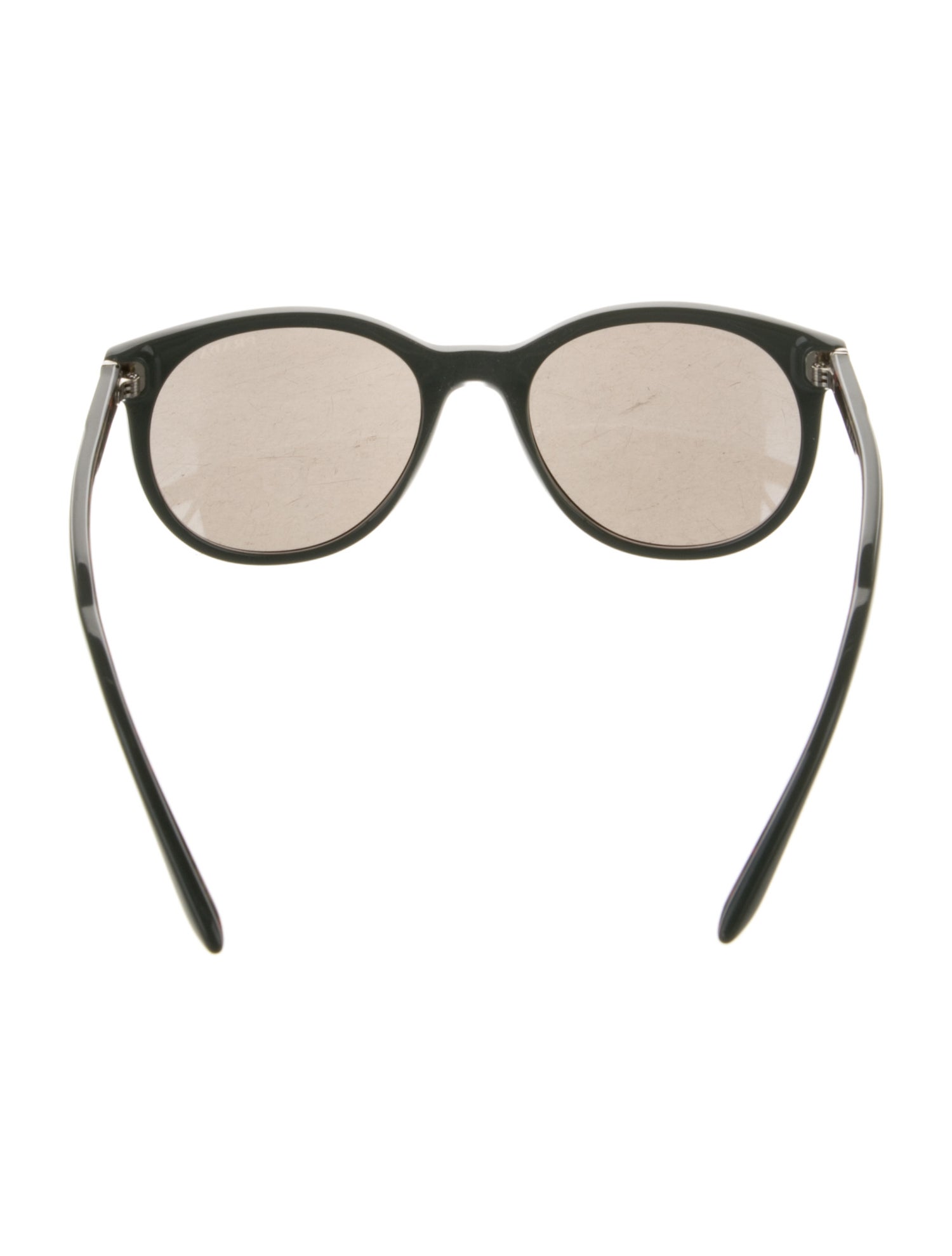 Prada Double G Logo Round Sunglasses