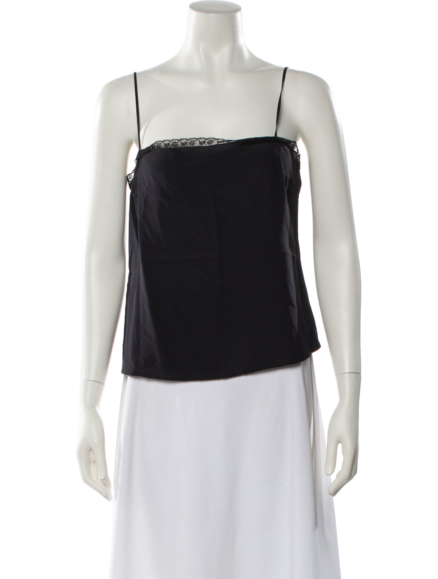 Vivienne Westwood Anglomania Corset Square Neckline Top - Black