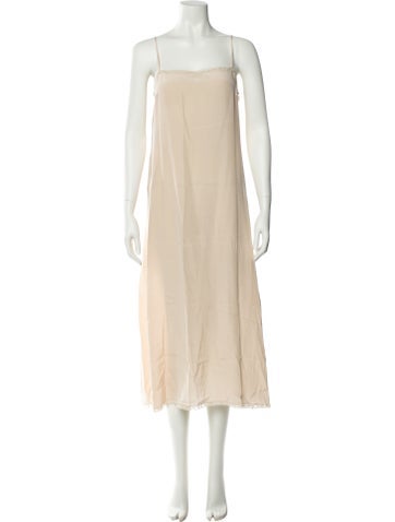 Pre-owned Prada 2019 Knee-length Dress In Neutral