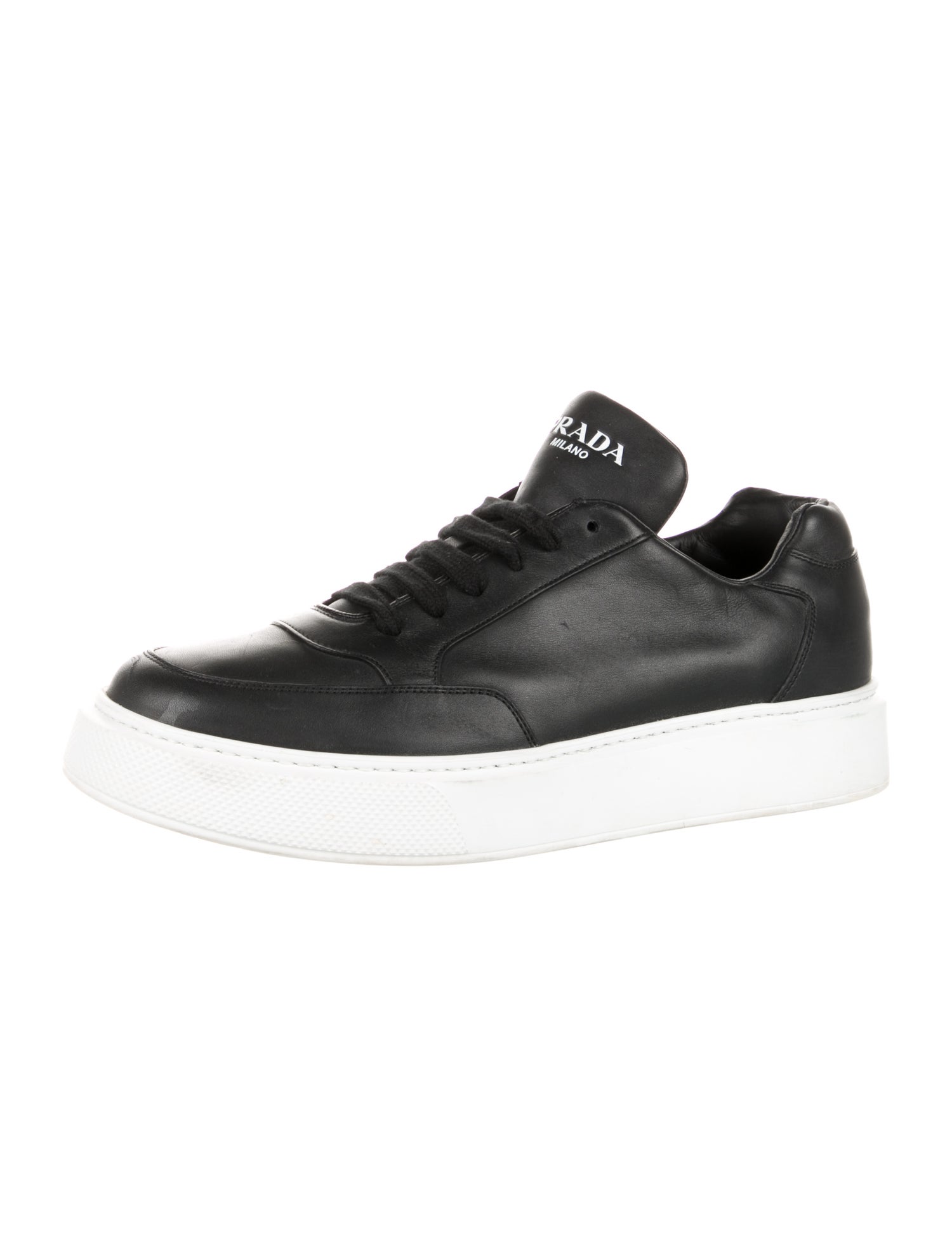 Prada Leather Sneakers