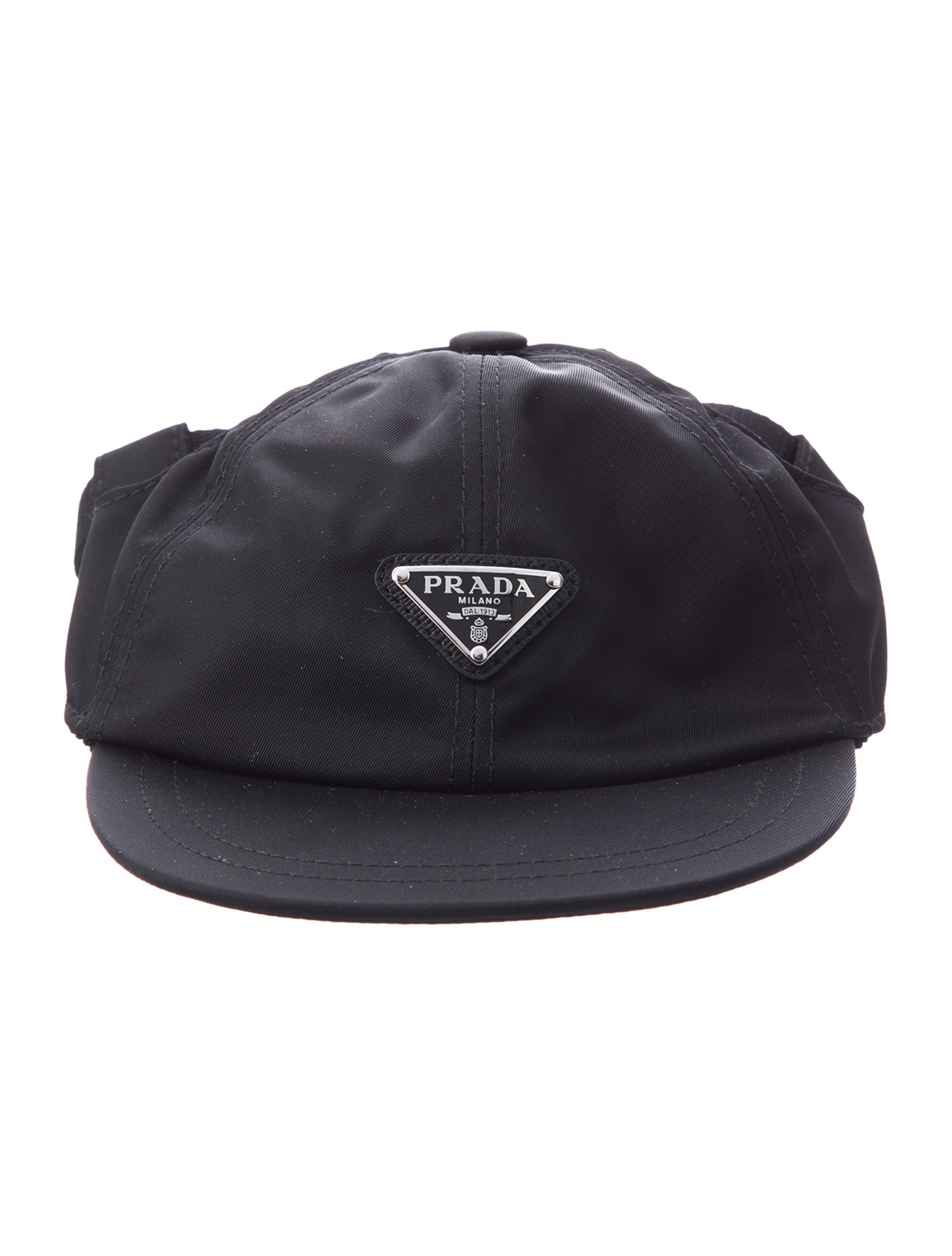 Prada Nylon Dog Logo Cap