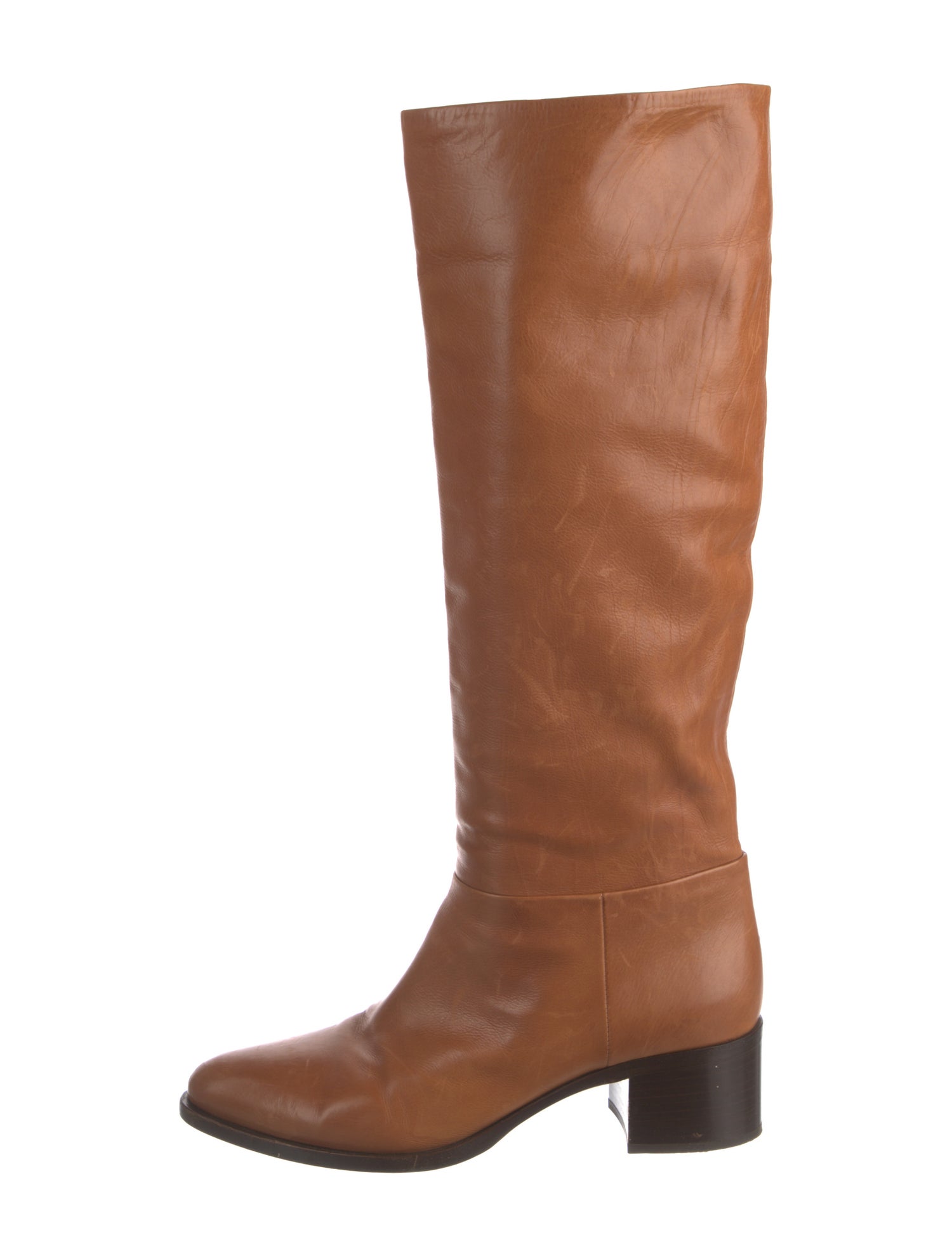 Prada Leather Riding Boots