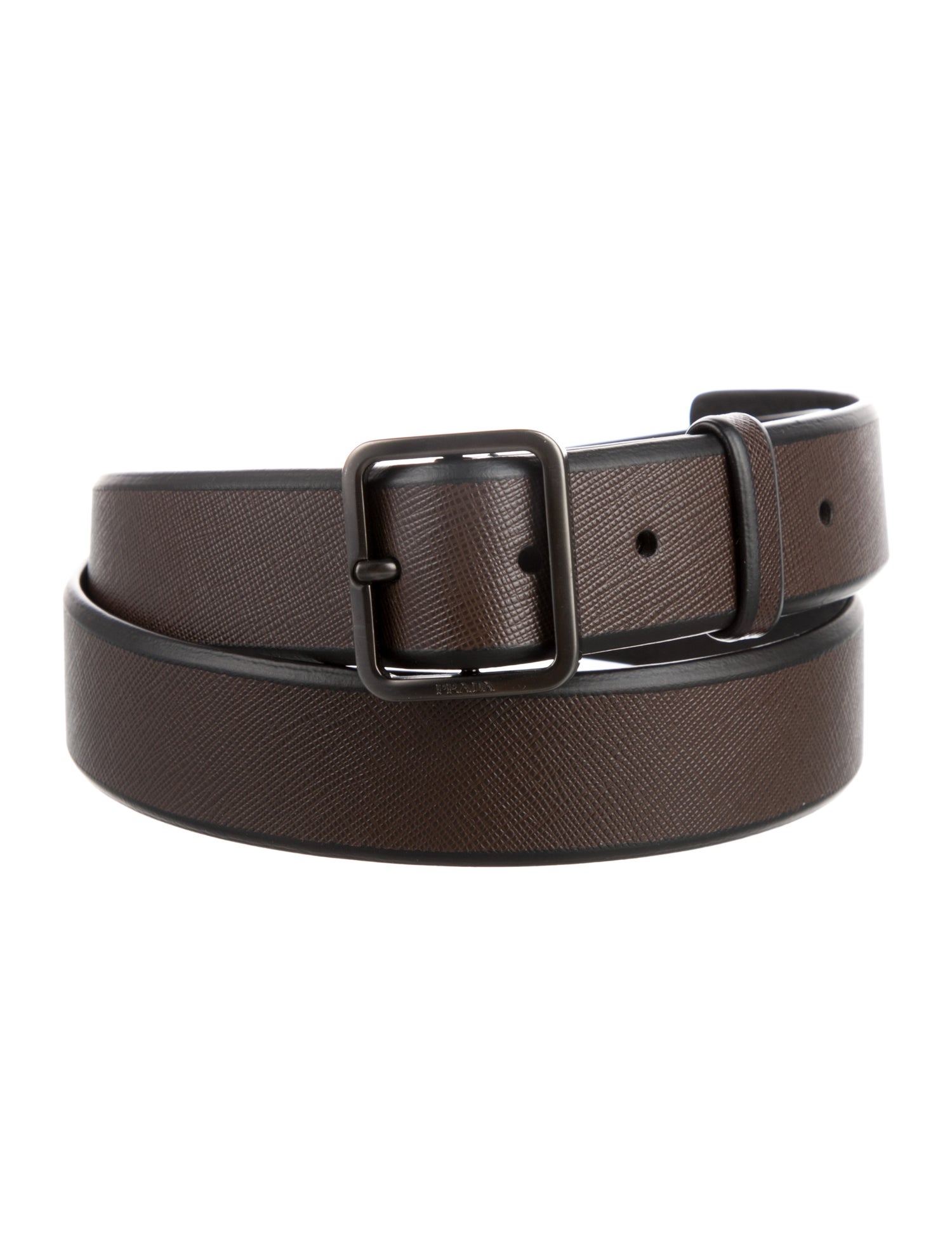 Prada Saffiano Leather Waist Belt
