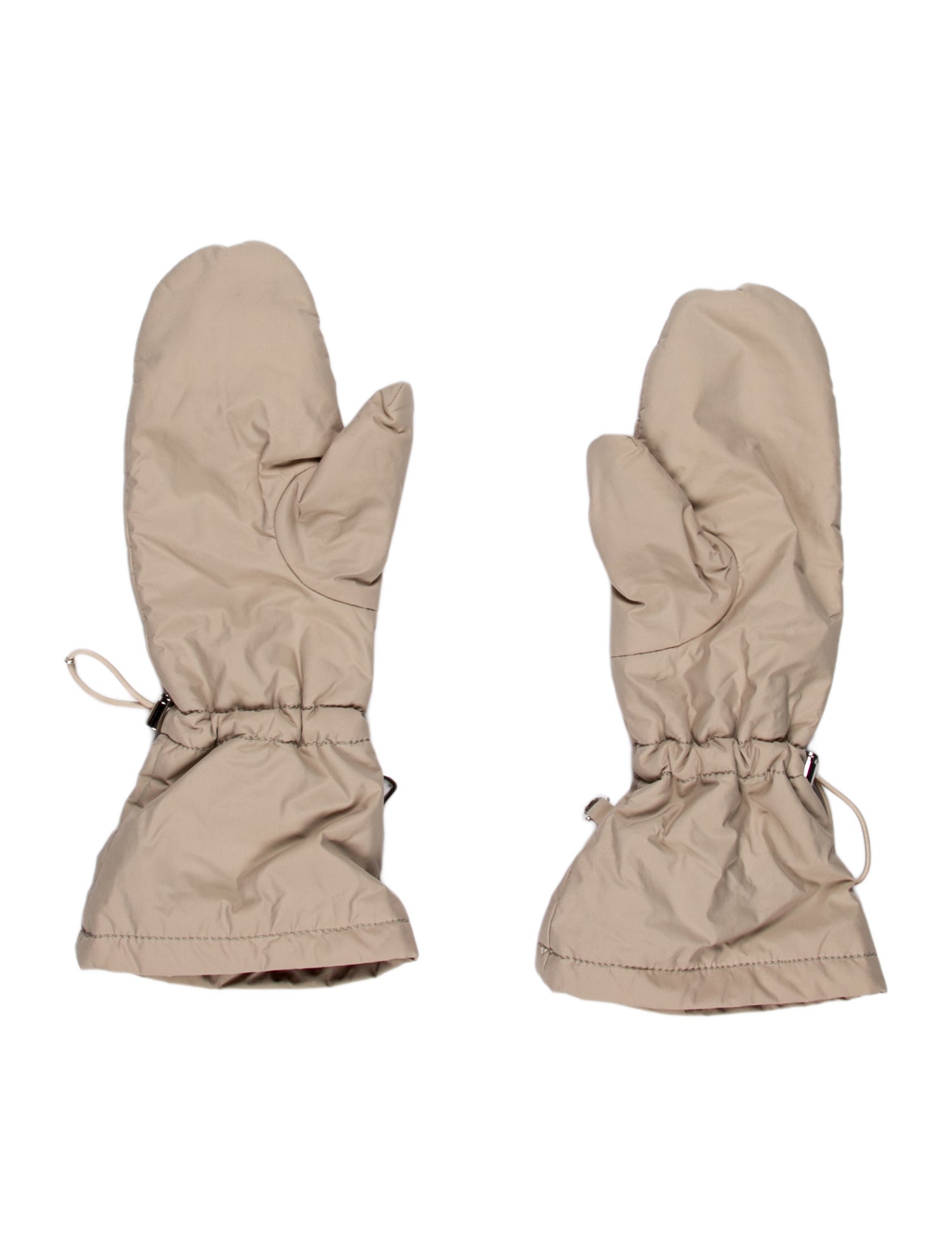 Prada Nylon Mittens with liner