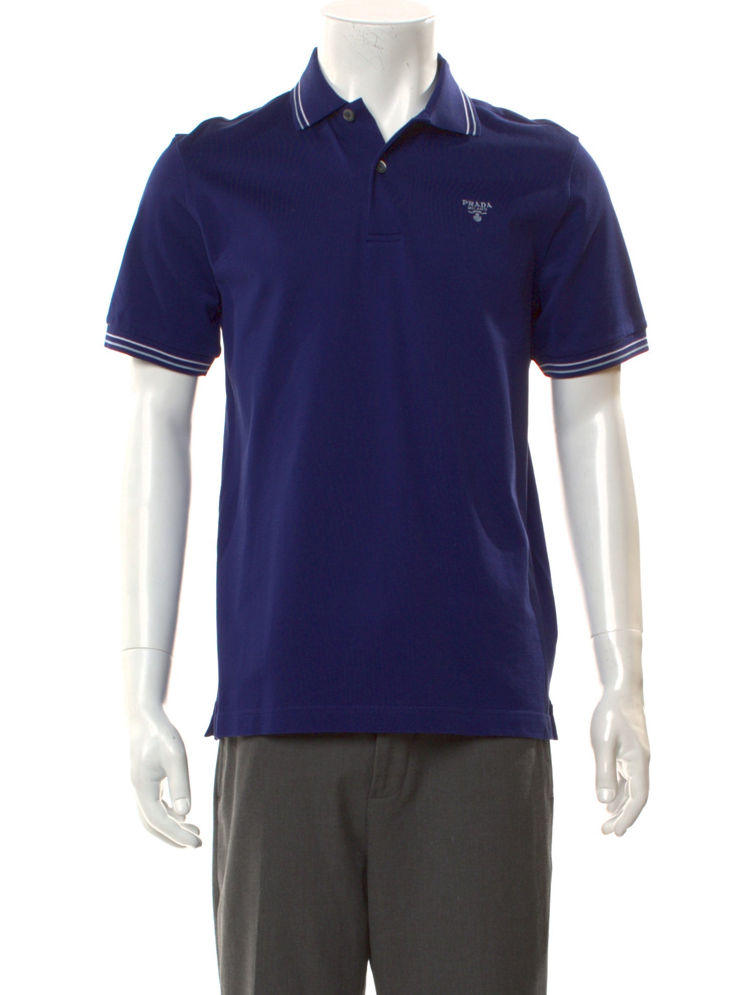 Prada 2021 Signature Logo Polo Shirt