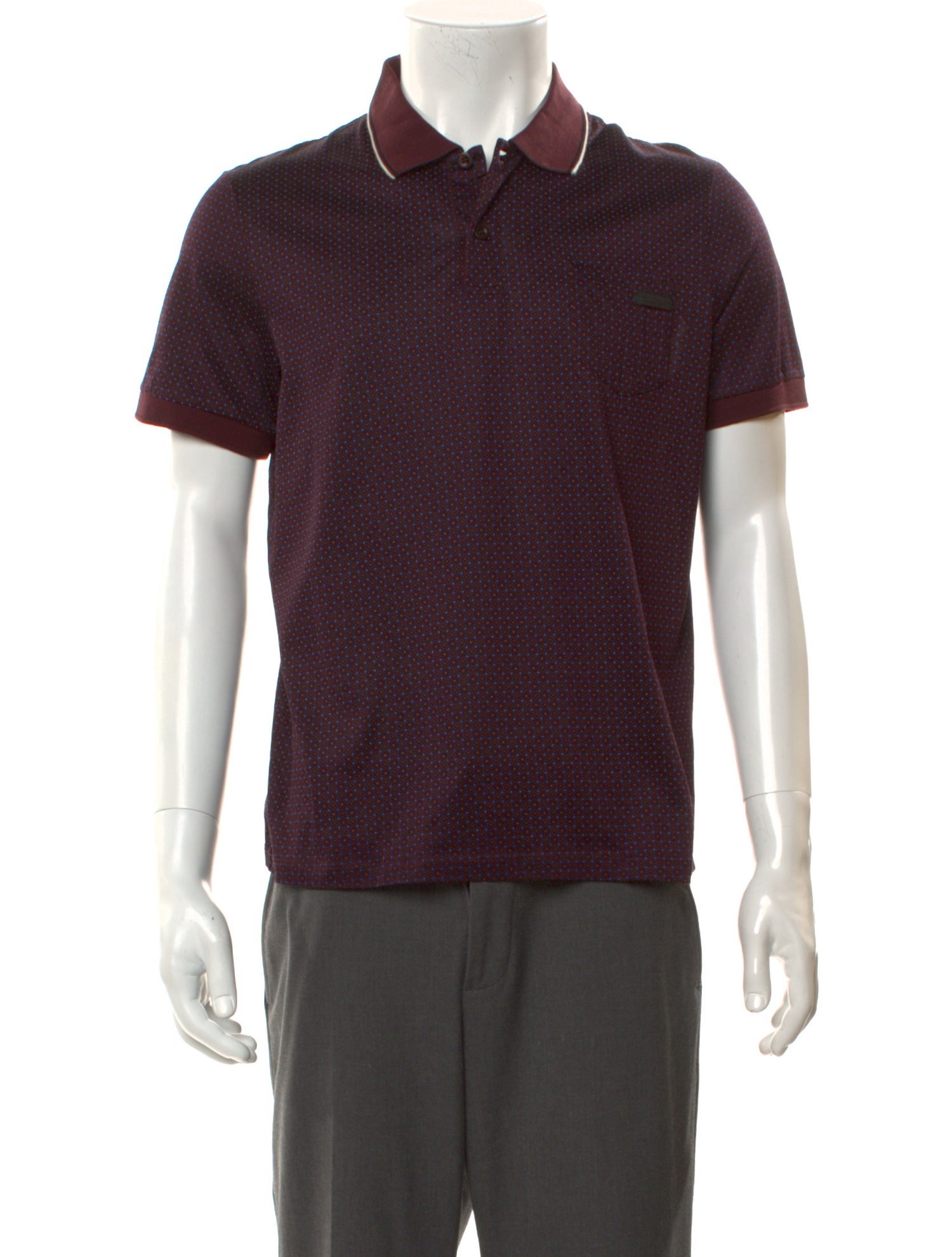 Prada 2013 Signature Logo Polo Shirt