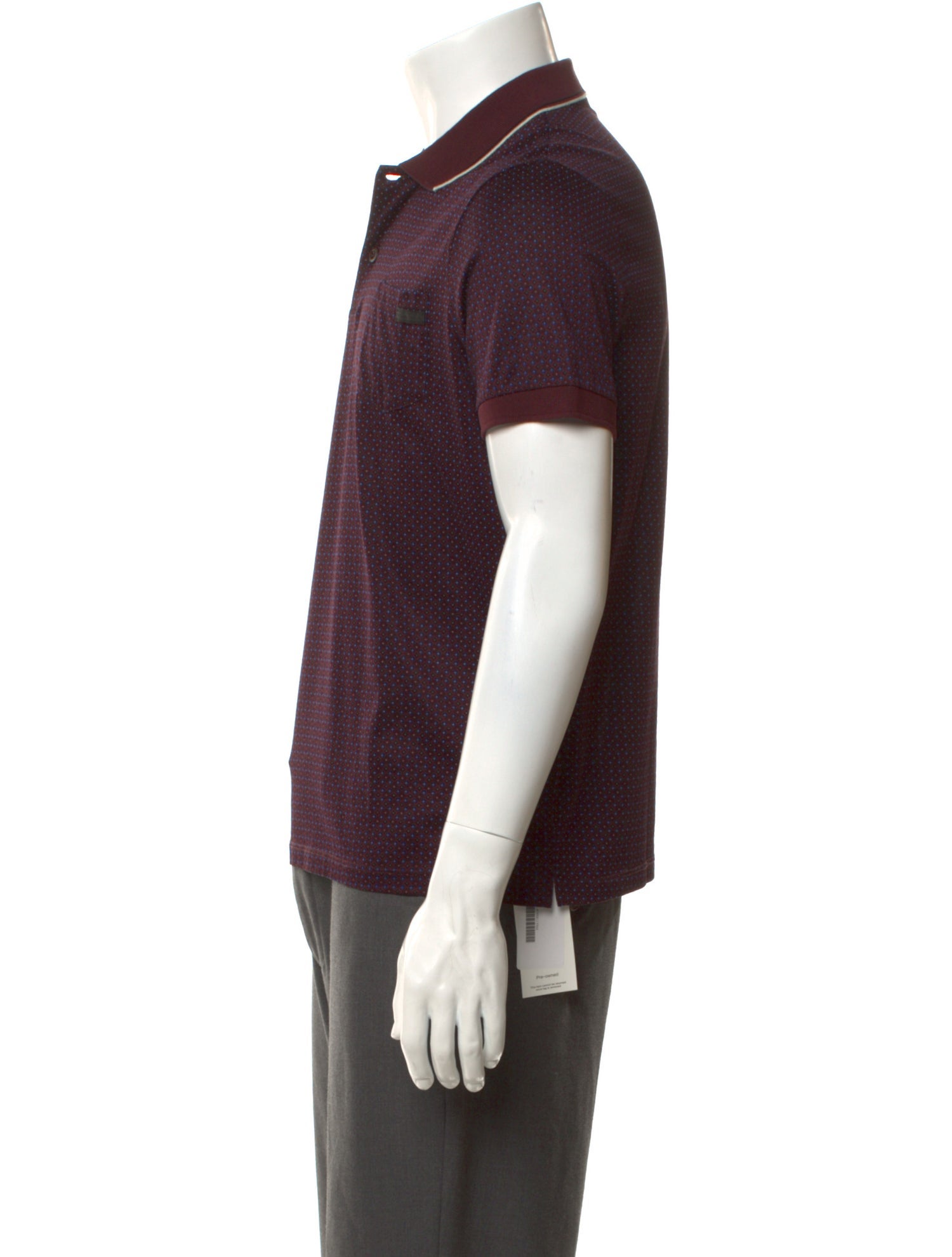 Prada 2013 Signature Logo Polo Shirt