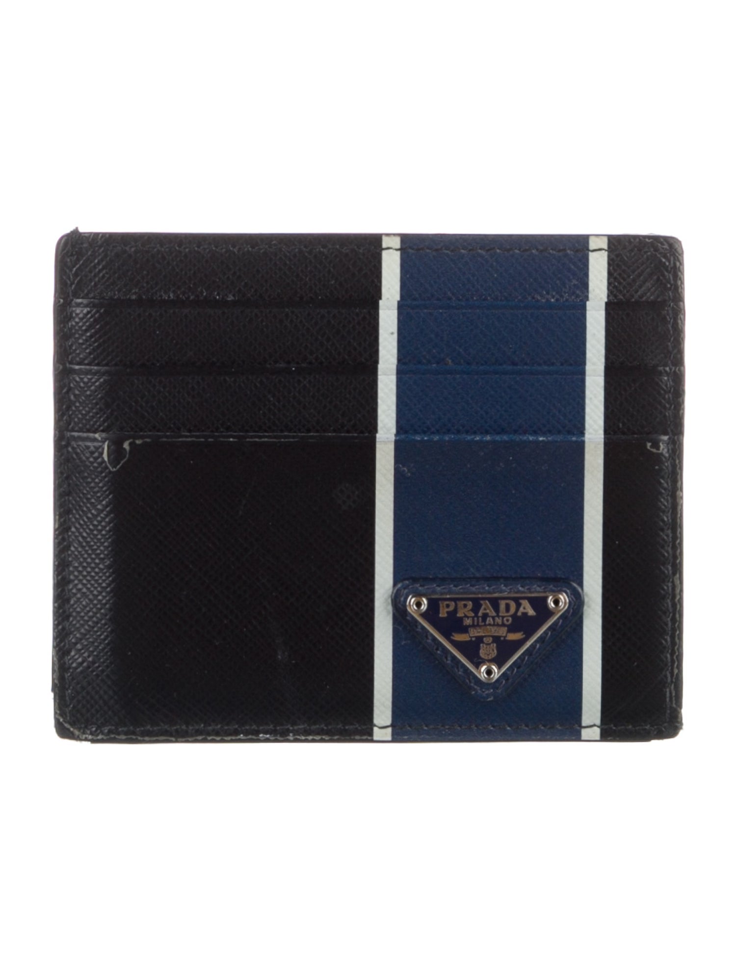 Prada Saffiano Lux Leather Card Holder
