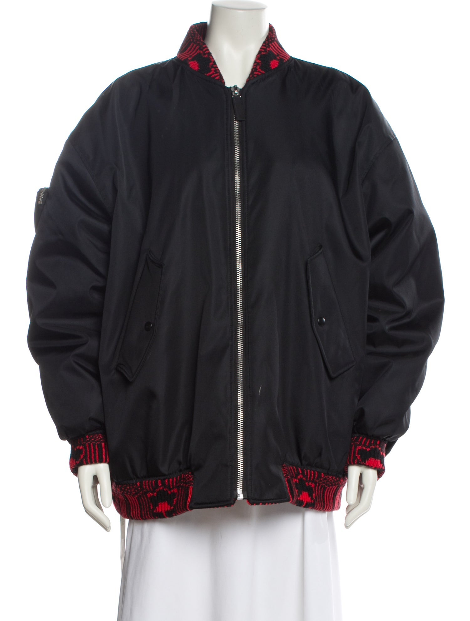 Prada 2021 Re-Nylon Bomber Jacket