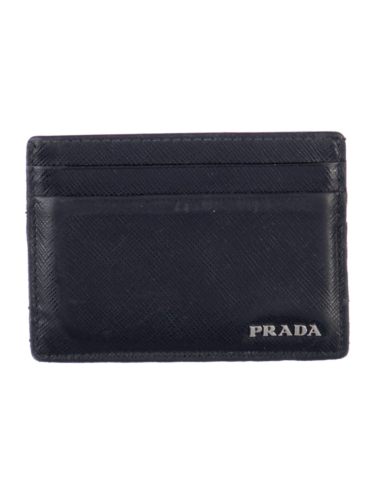 Prada Saffiano Metal Leather Wallet