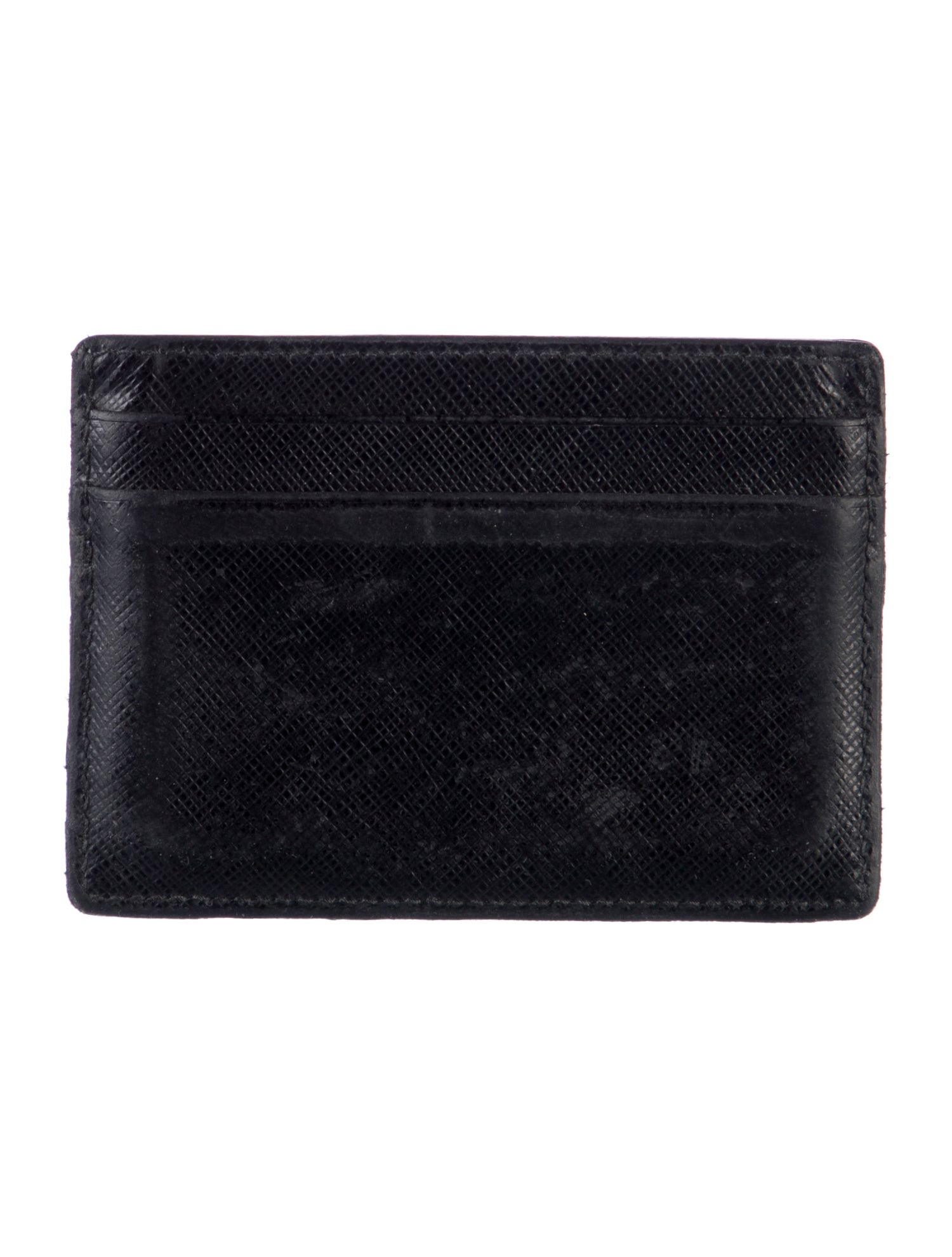 Prada Saffiano Metal Leather Wallet
