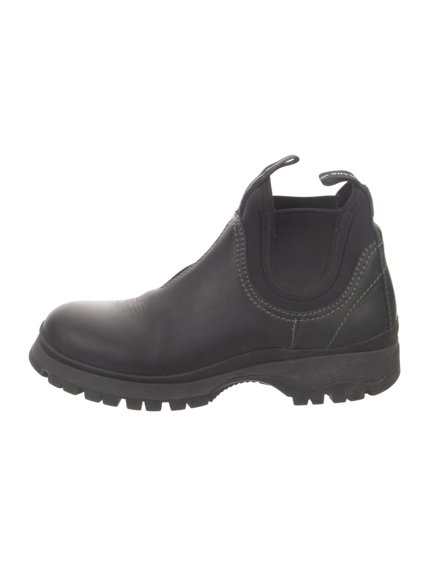 Prada Leather Chelsea Boots