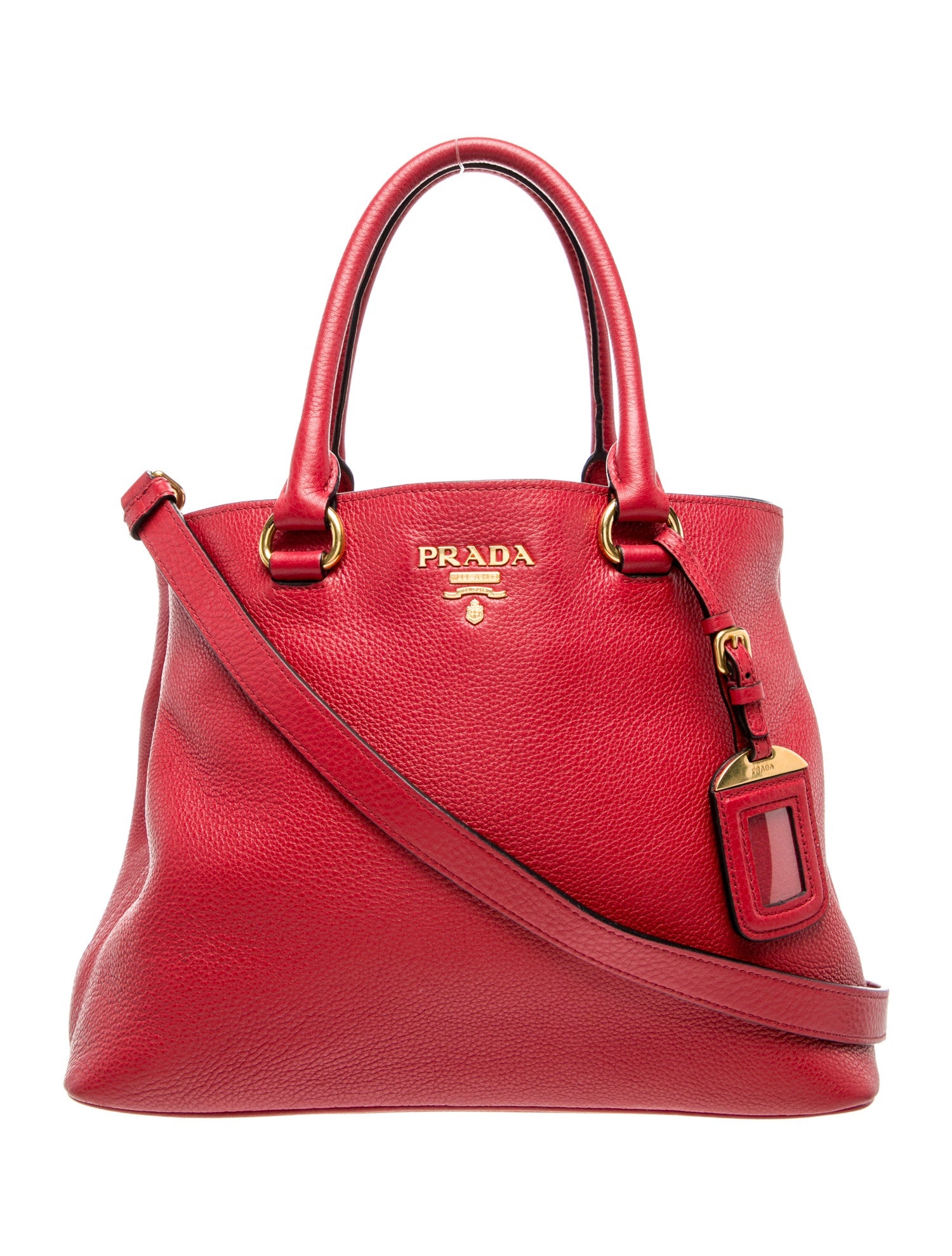 Prada Vitello Daino Leather Bauletto