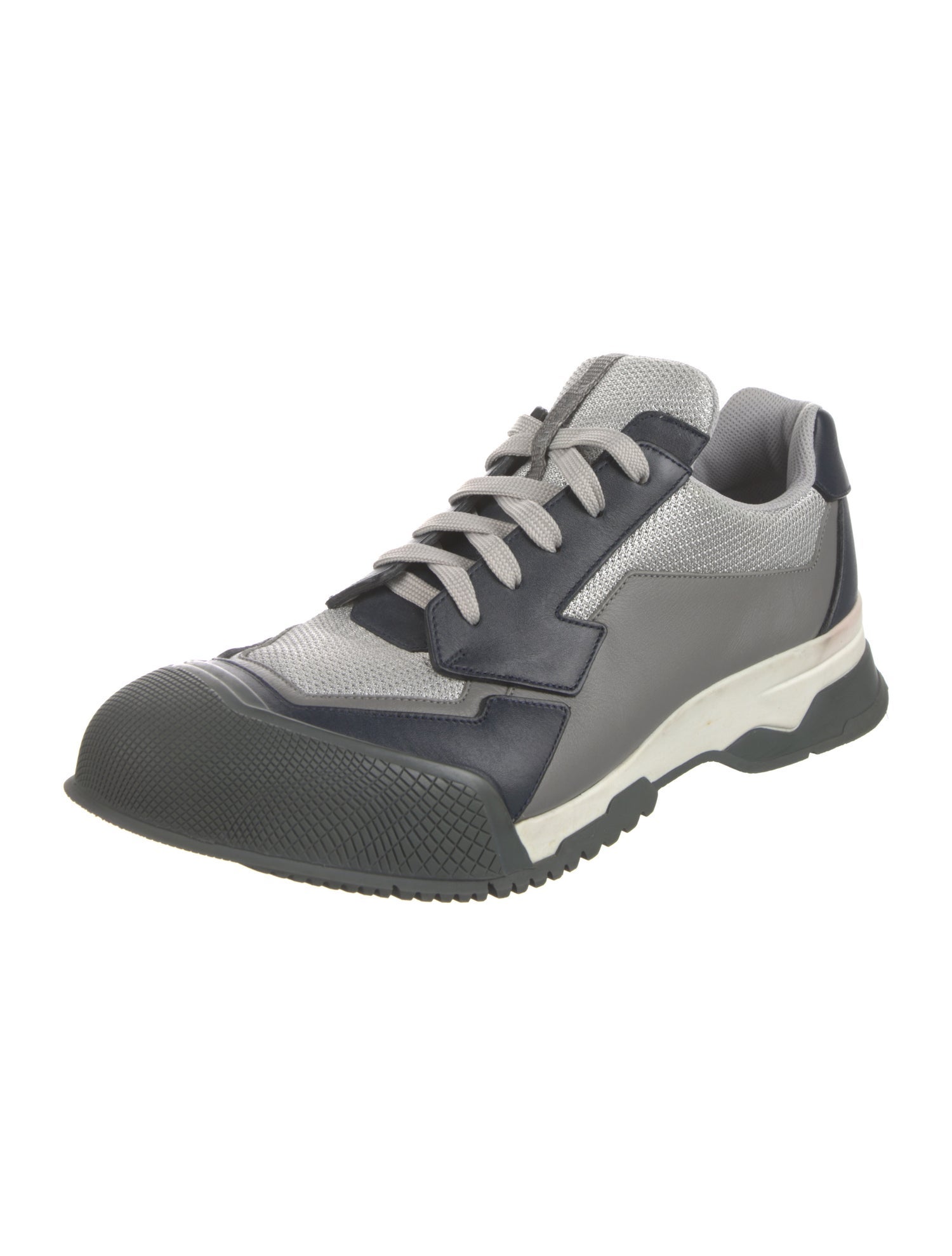 Prada Leather Athletic Sneakers