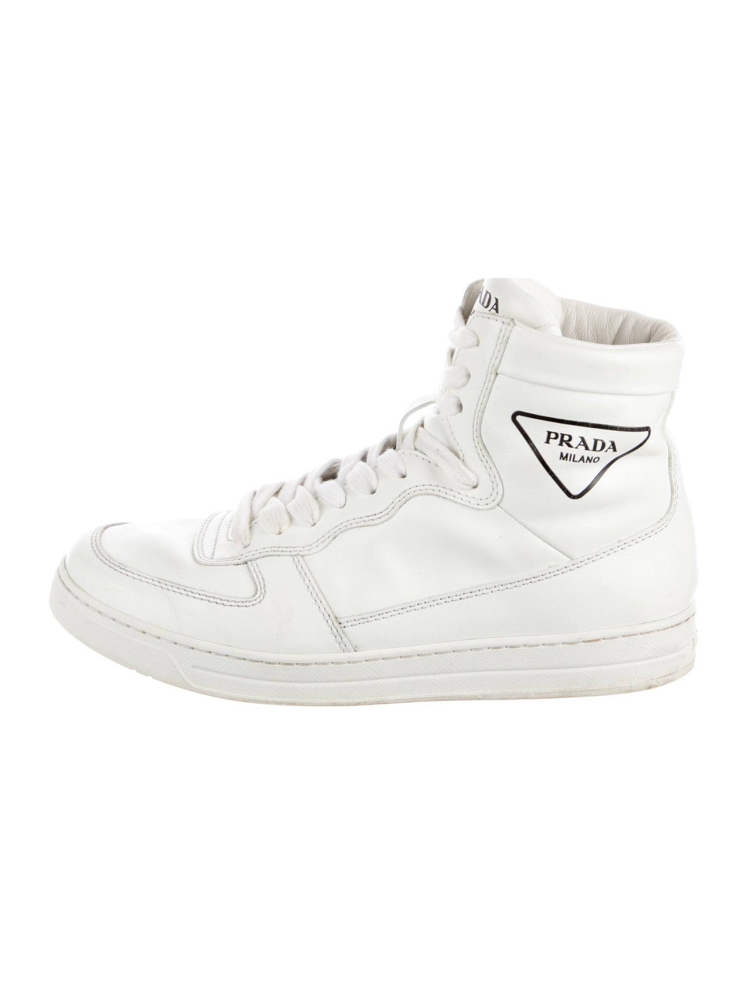 Prada Leather Sneakers