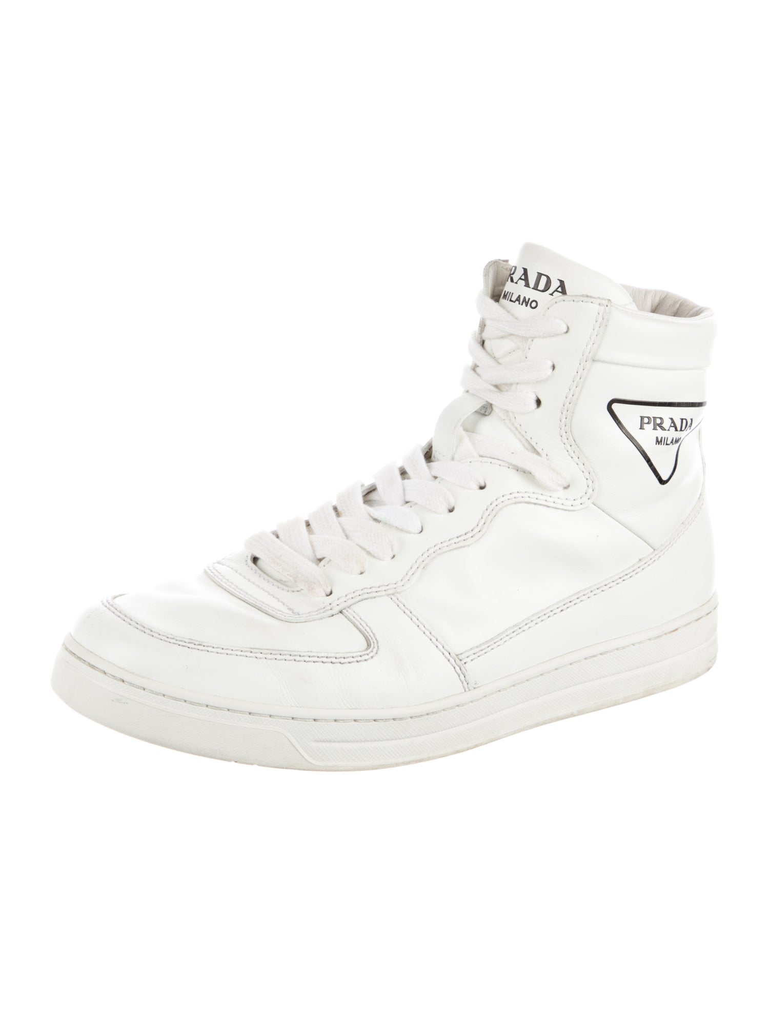 Prada Leather Sneakers