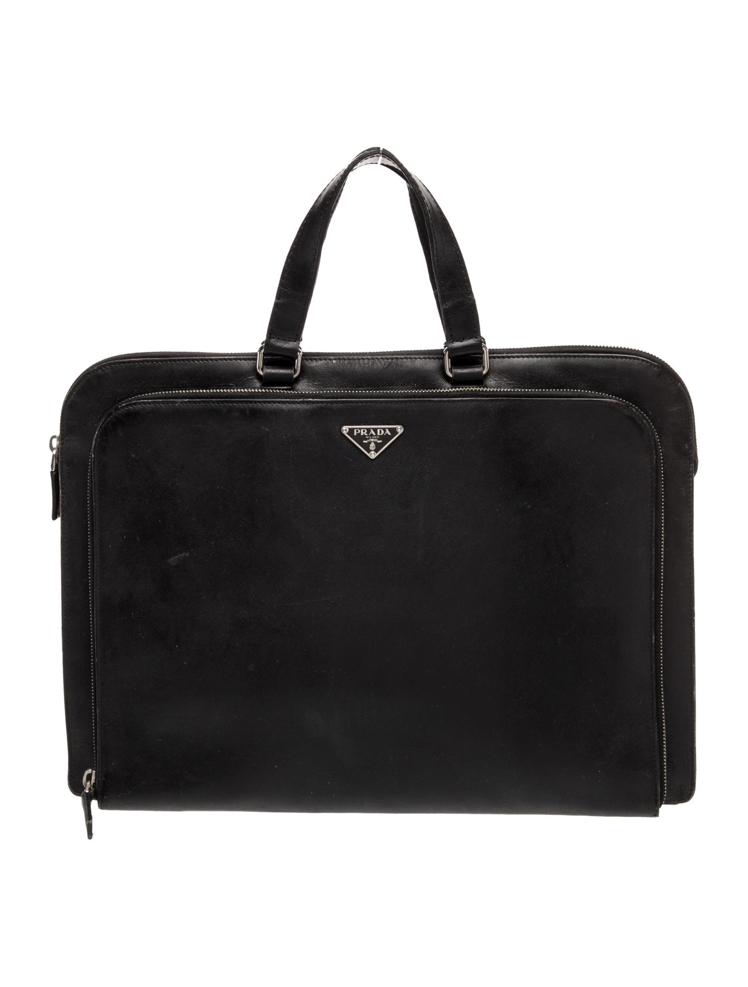 Prada Saffiano Lux Leather Briefcase