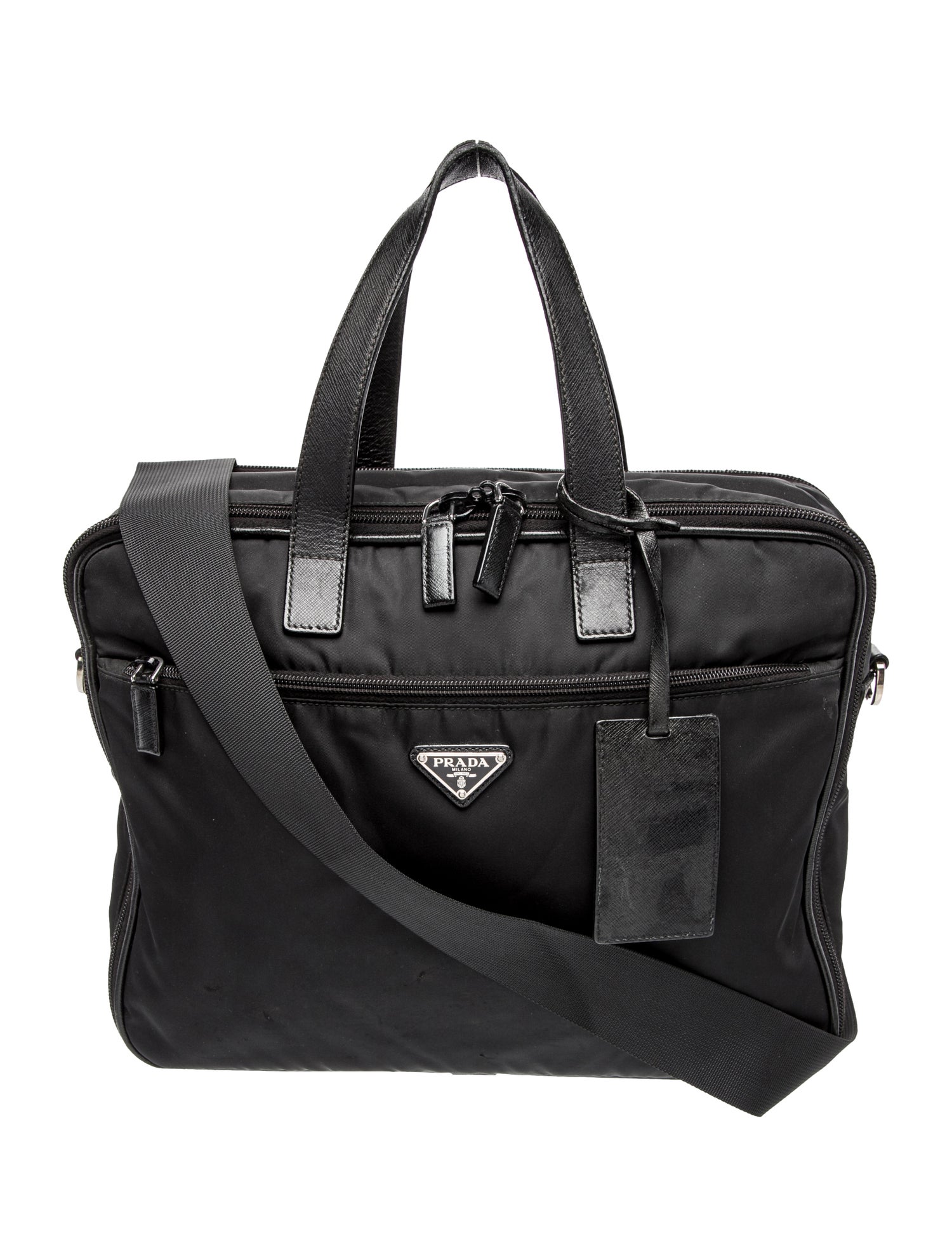 Prada Tessuto Nylon Briefcase