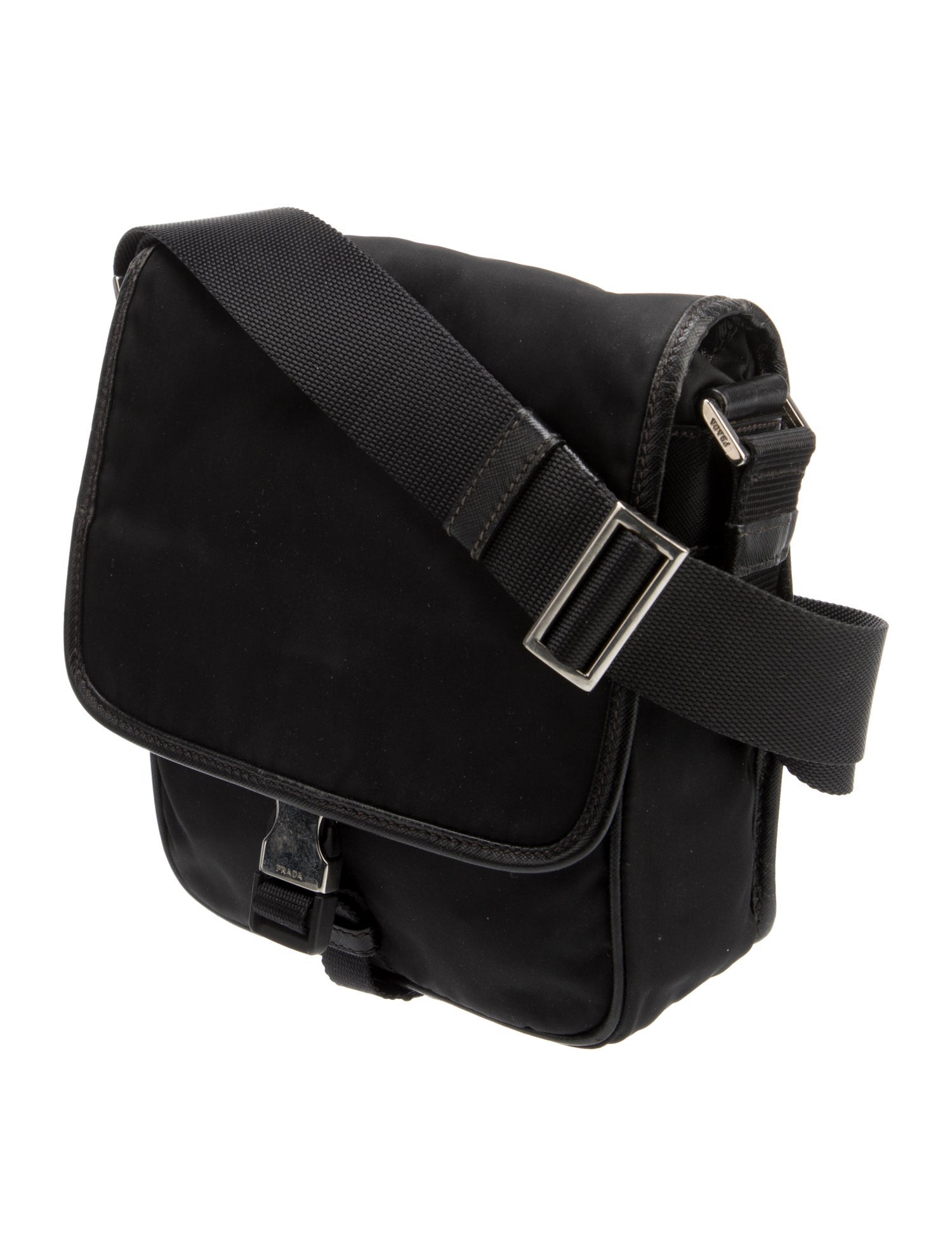 Prada Tessuto Nylon Messenger Bag