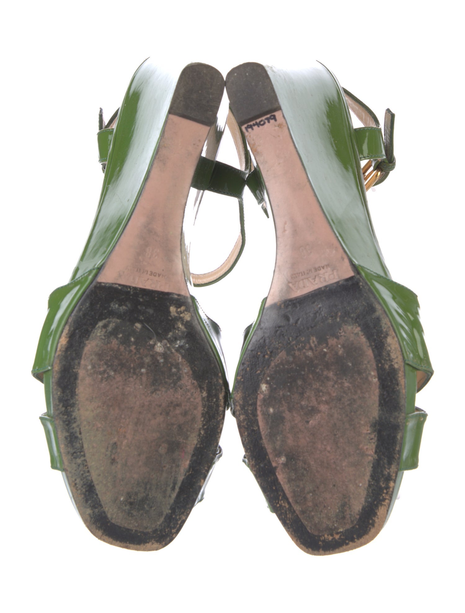 Patent Leather Sandals