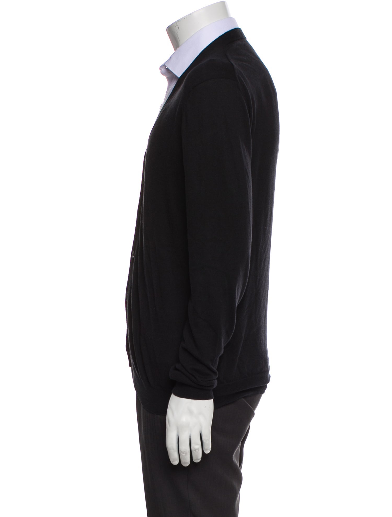 Prada Late 2000's - Early 2010's V-Neck Cardigan