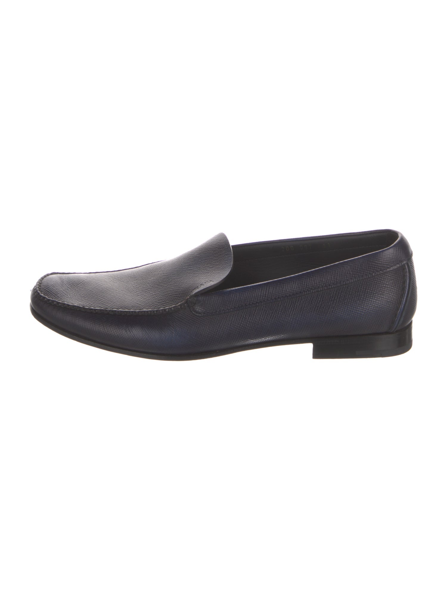 Prada Saffiano Leather Saffiano Leather Dress Loafers