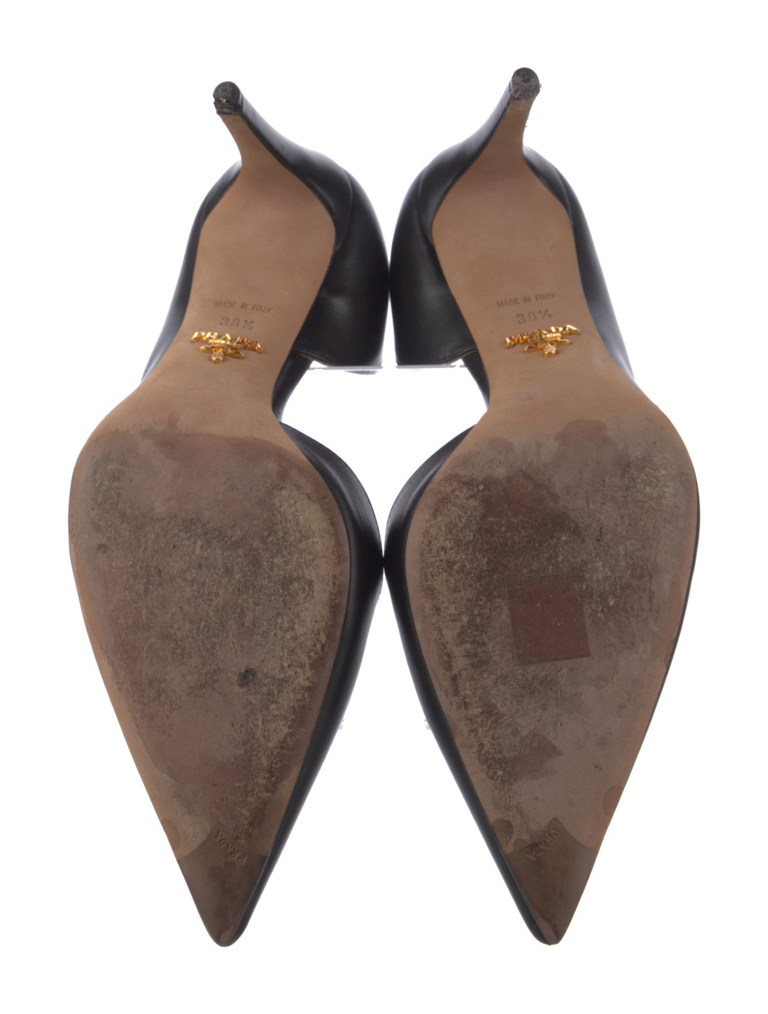 Leather D'Orsay Pumps