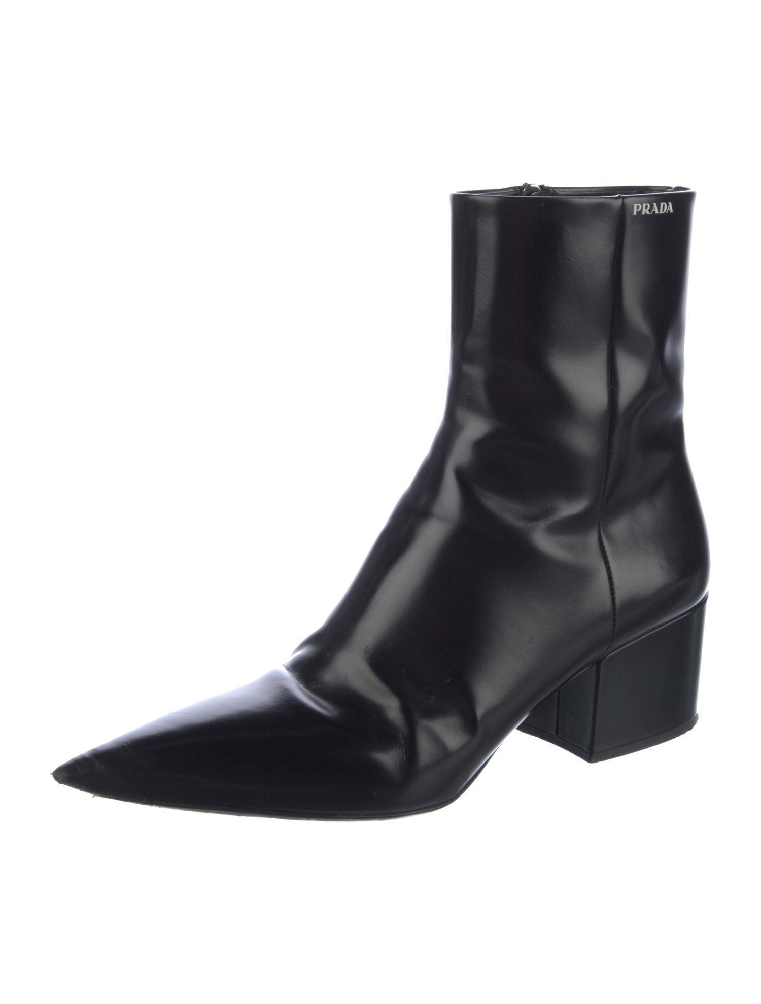 Prada Patent Leather Boots